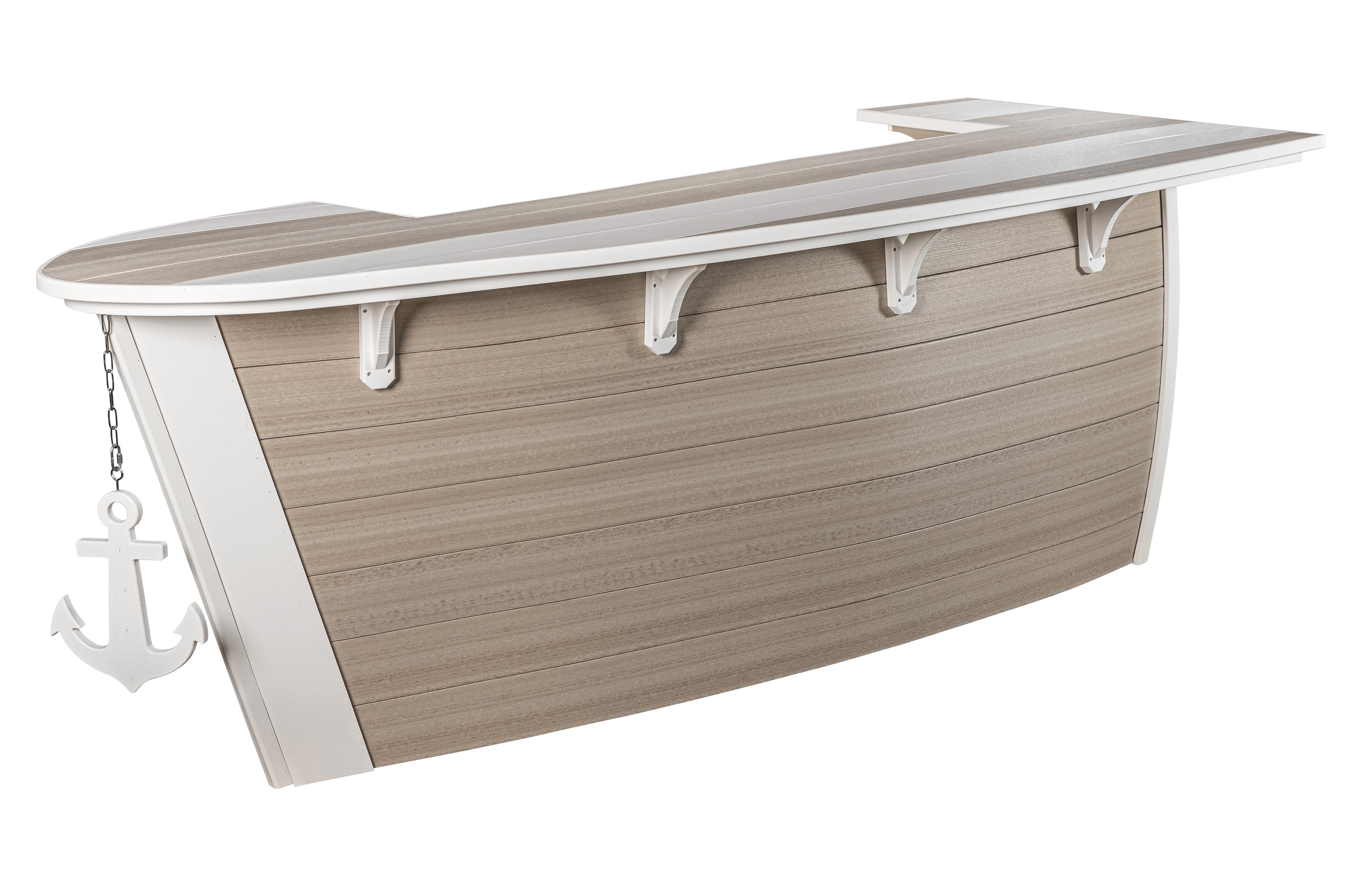 9-Piece 10'ft Nautical Bar - New