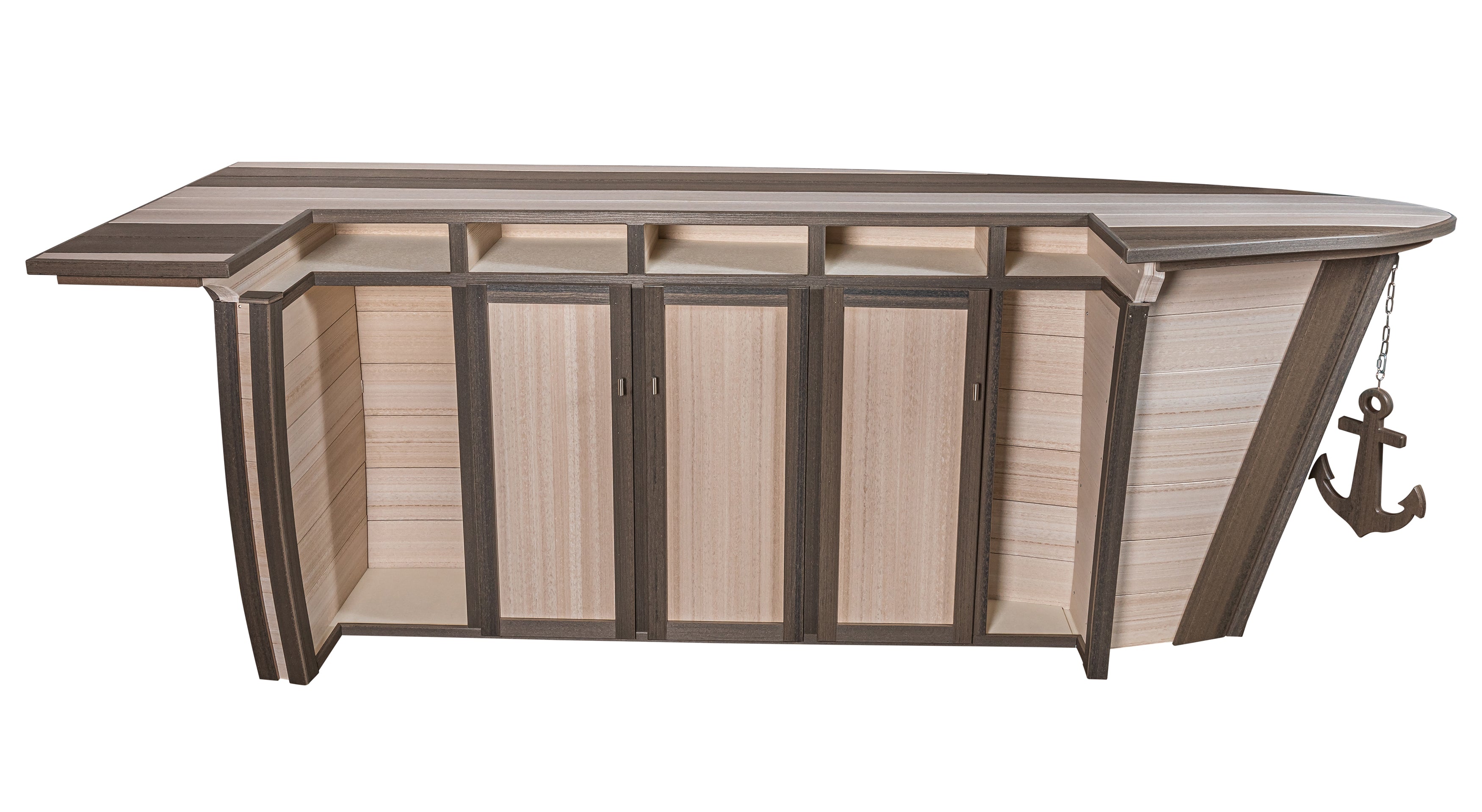 9-Piece 10'ft Nautical Bar - New