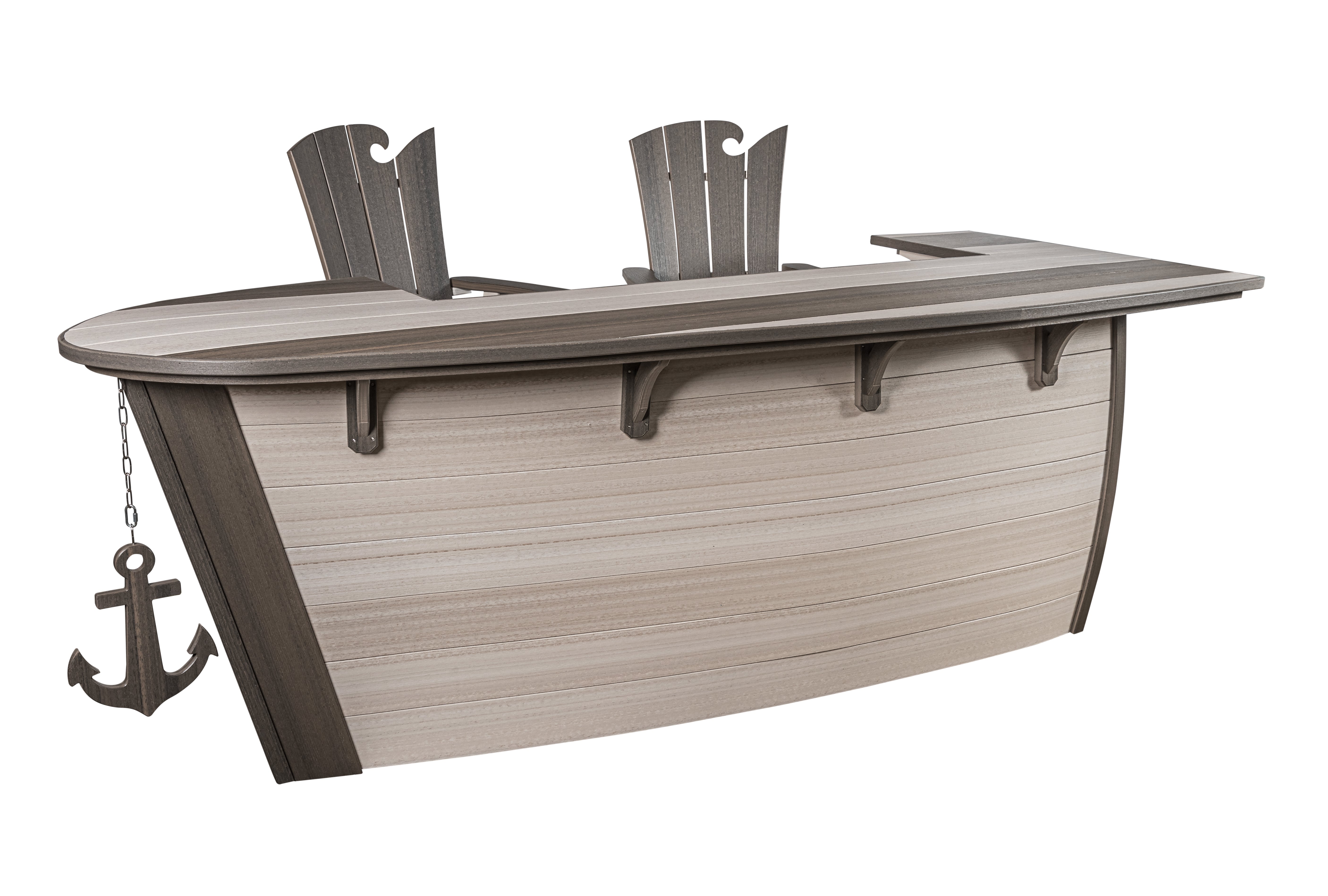 9-Piece 10'ft Nautical Bar - New
