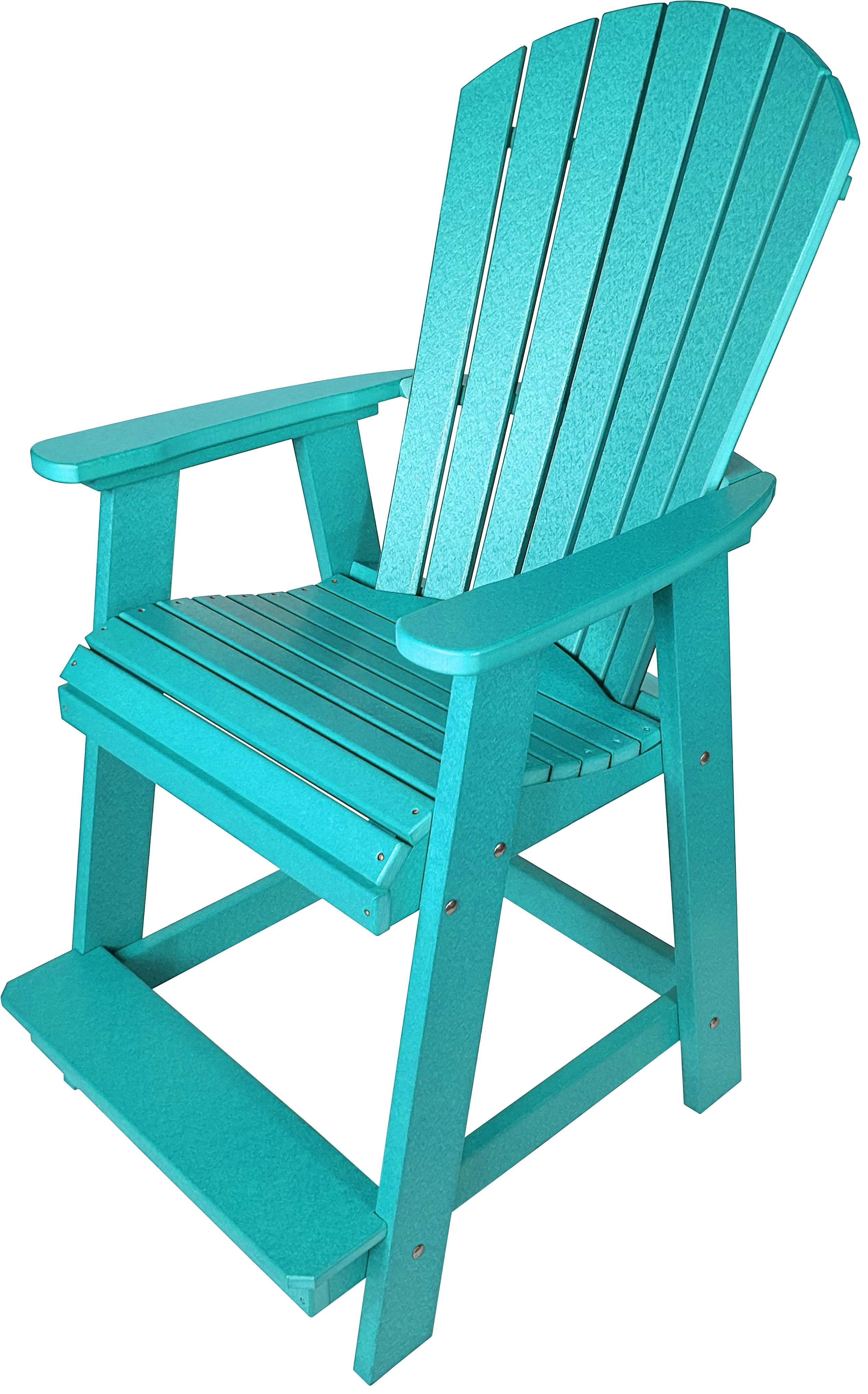 Oceanview Adirondack Counter Chair