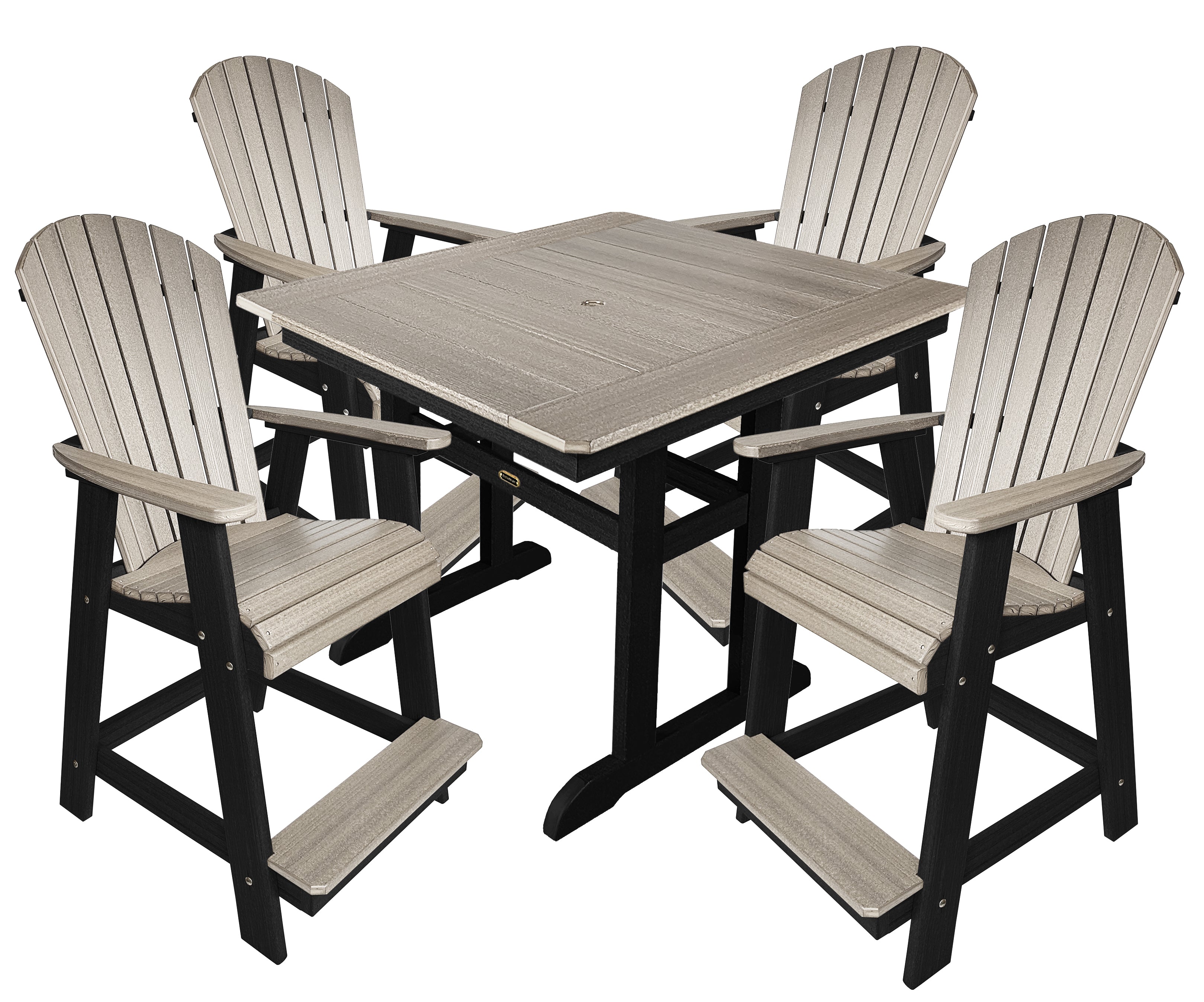 5-Piece Oceanview Adirondack Counter Set