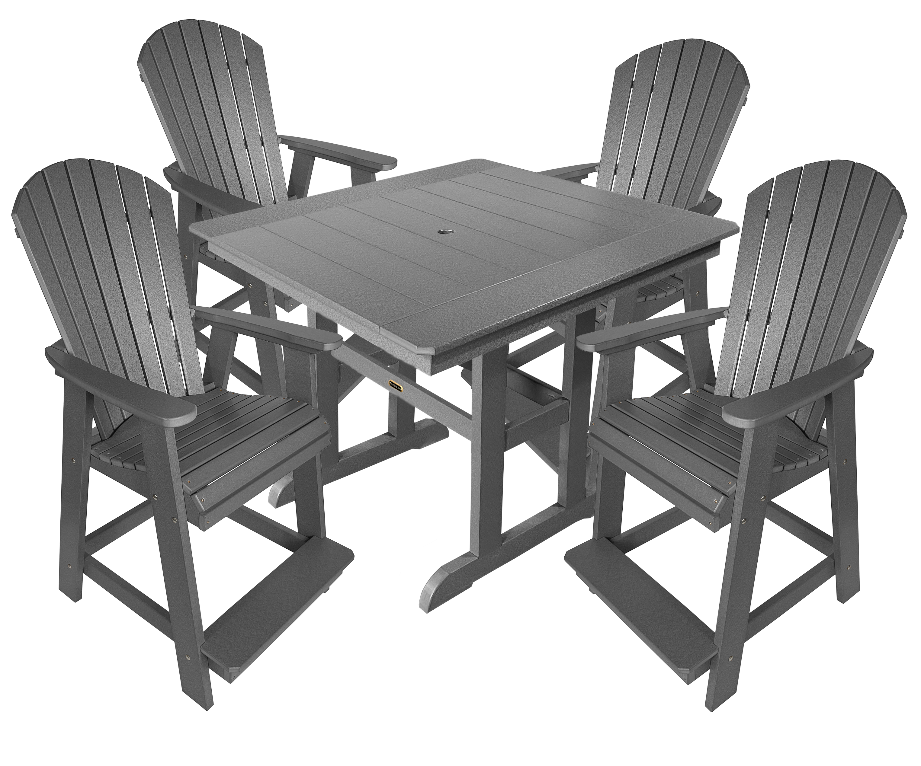 5-Piece Oceanview Adirondack Counter Set