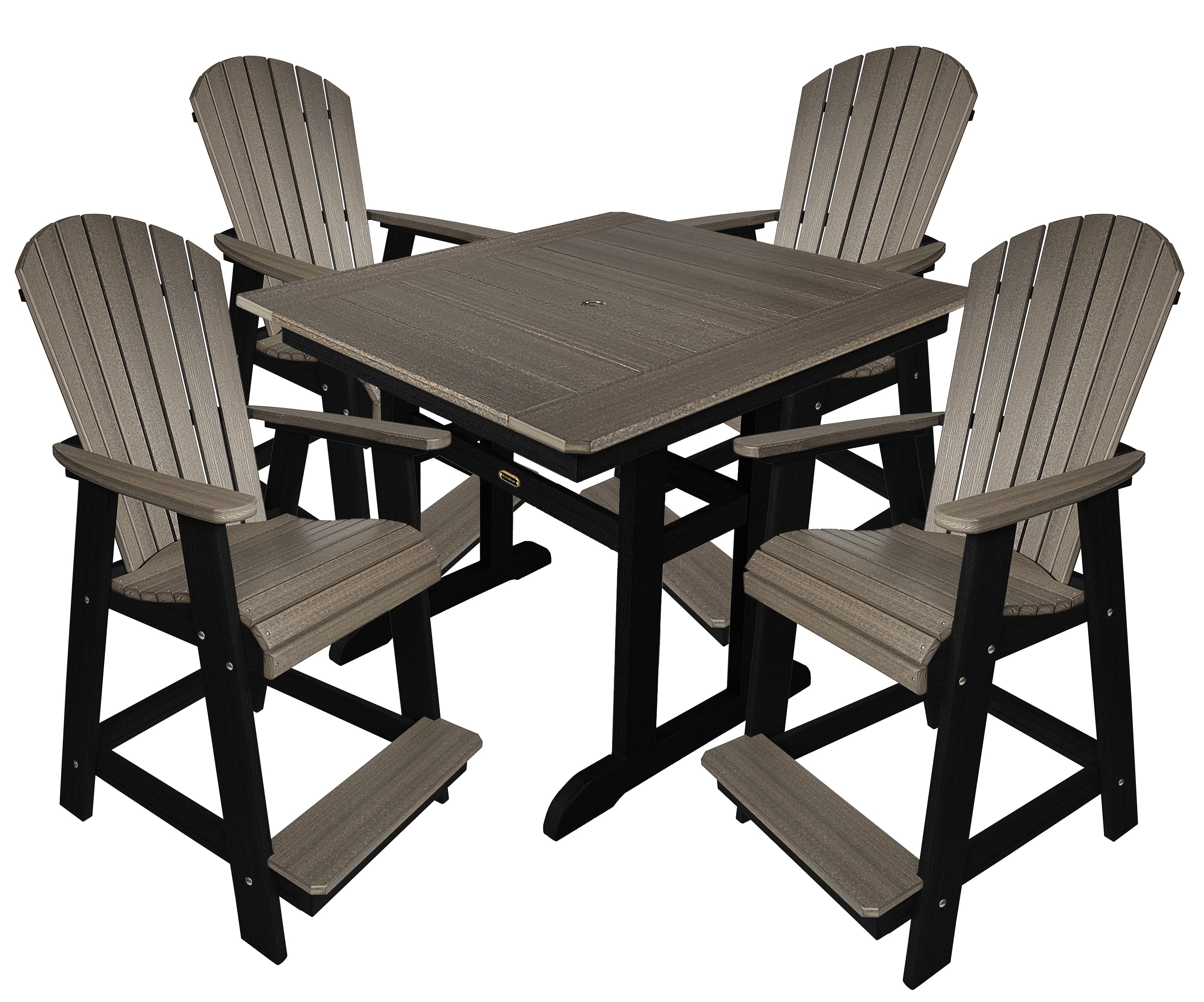 5-Piece Oceanview Adirondack Counter Set