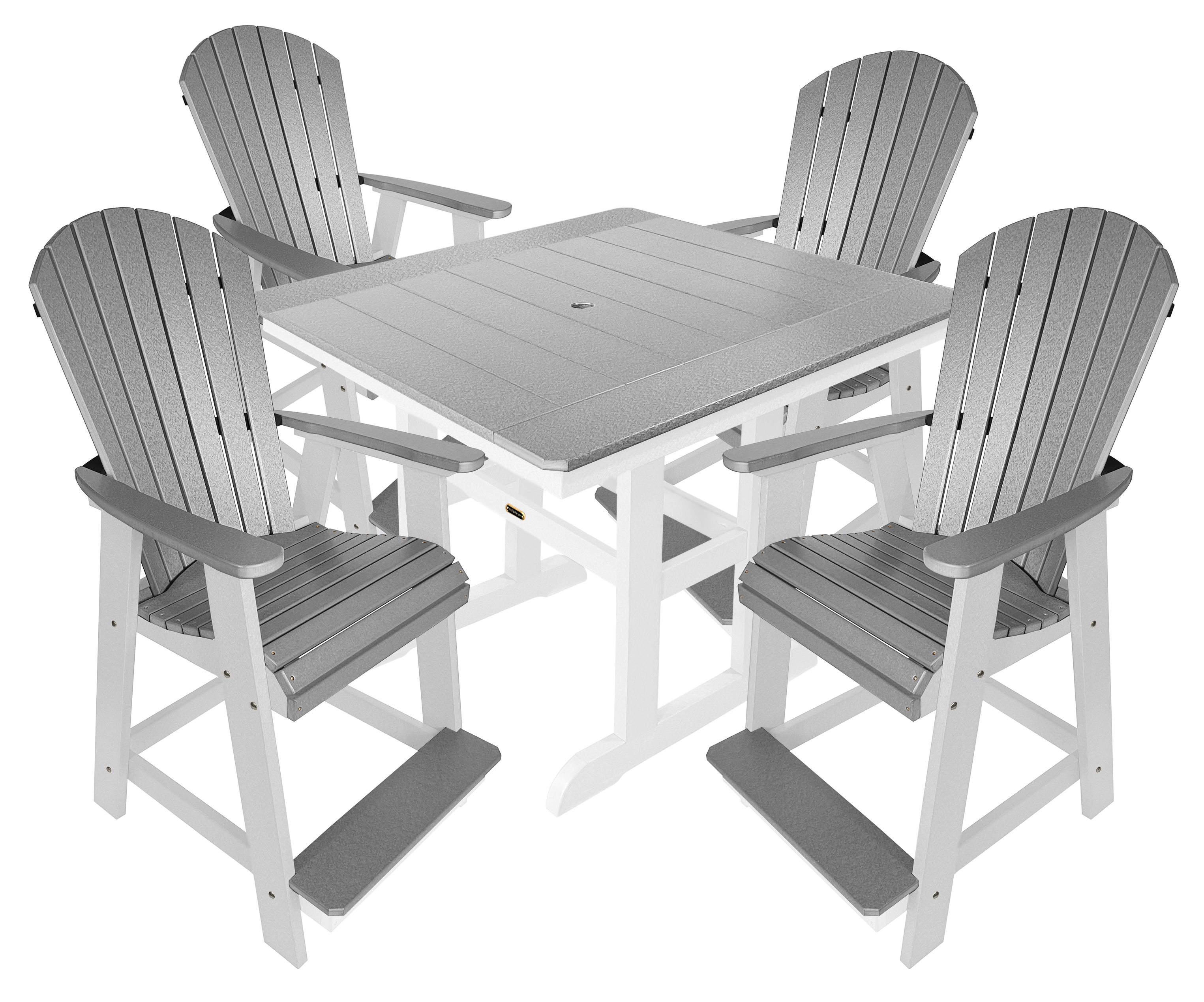 5-Piece Oceanview Adirondack Counter Set