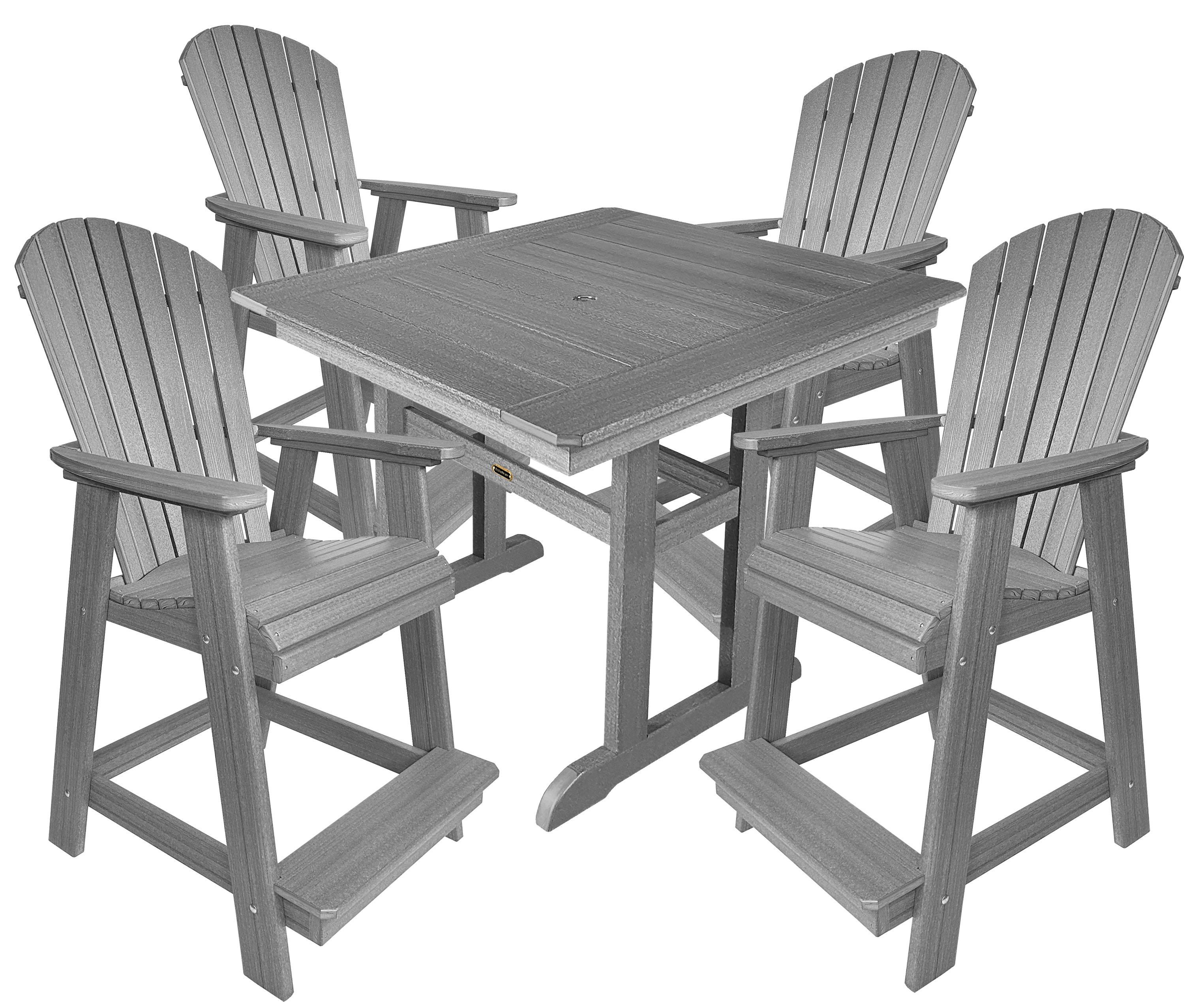 5-Piece Oceanview Adirondack Counter Set