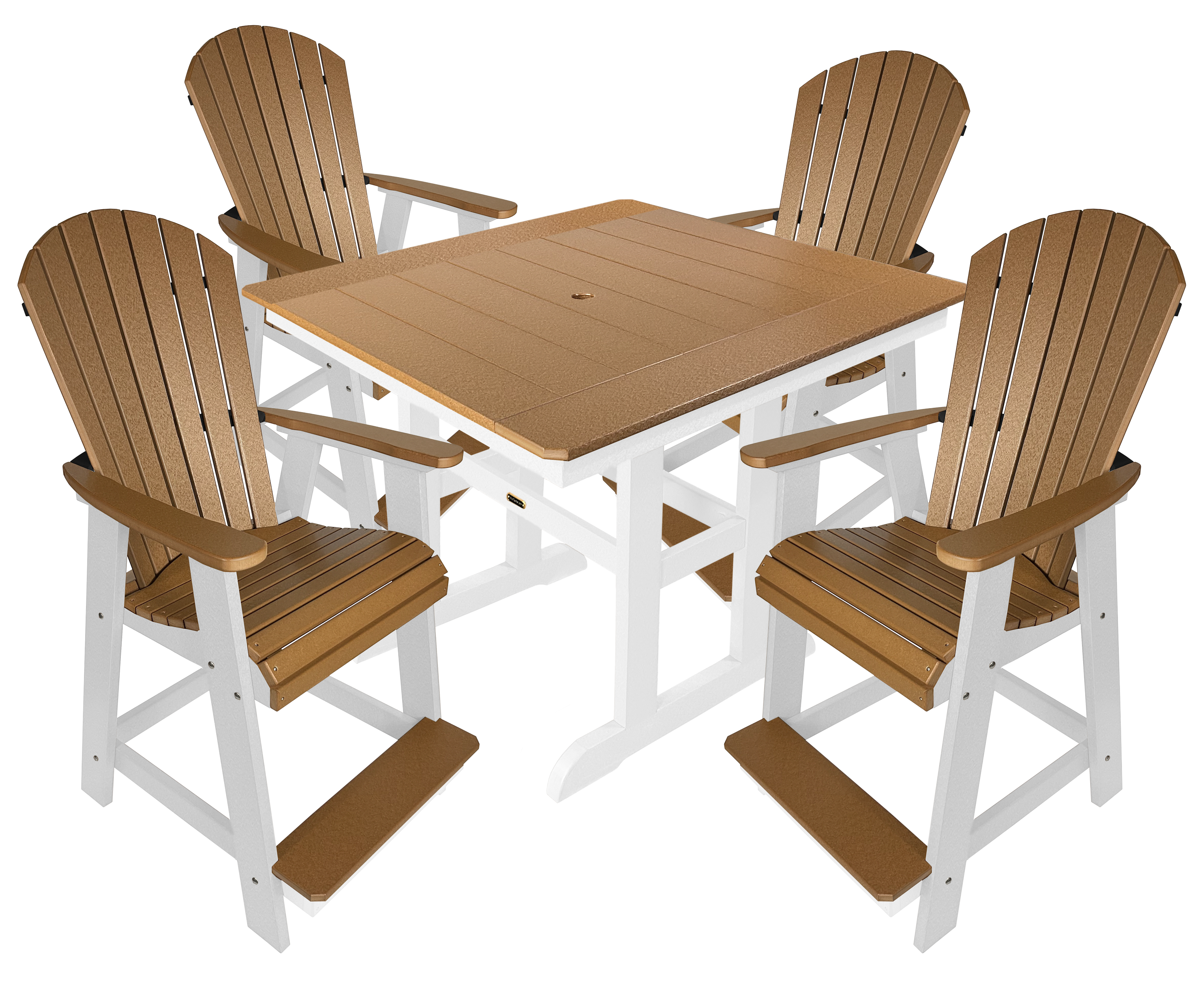 5-Piece Oceanview Adirondack Counter Set
