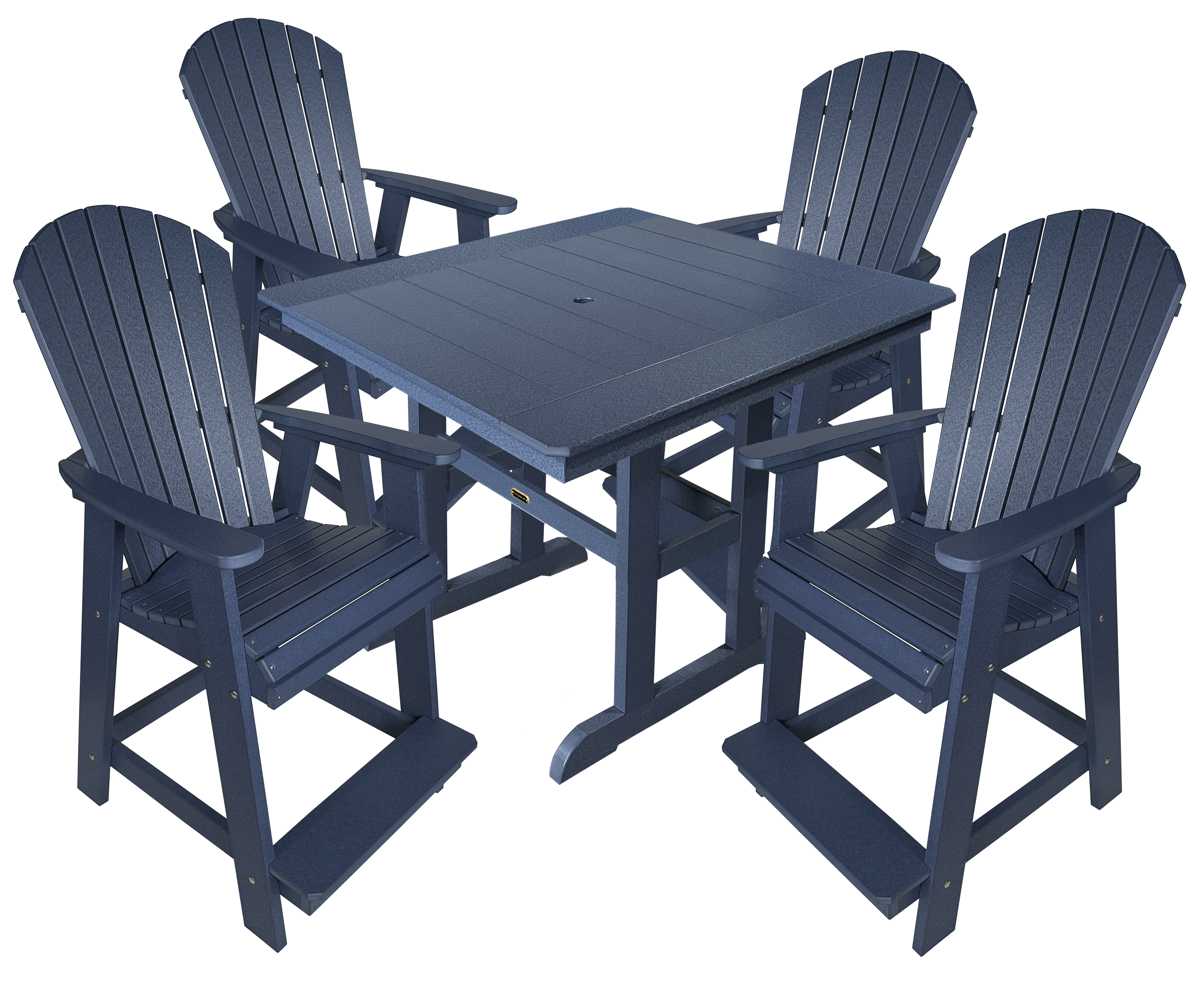 5-Piece Oceanview Adirondack Counter Set