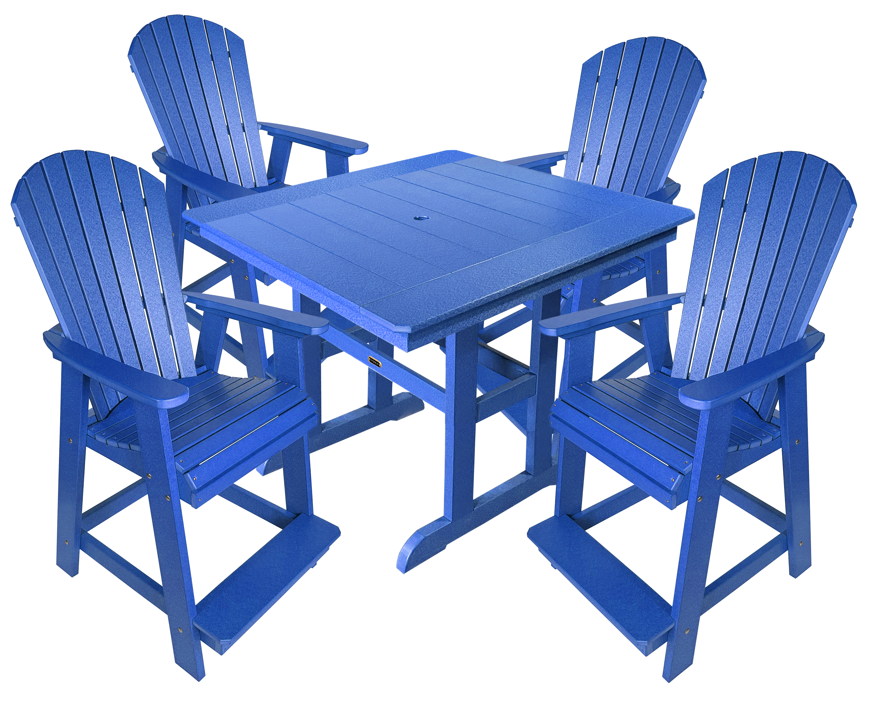 5-Piece Oceanview Adirondack Counter Set