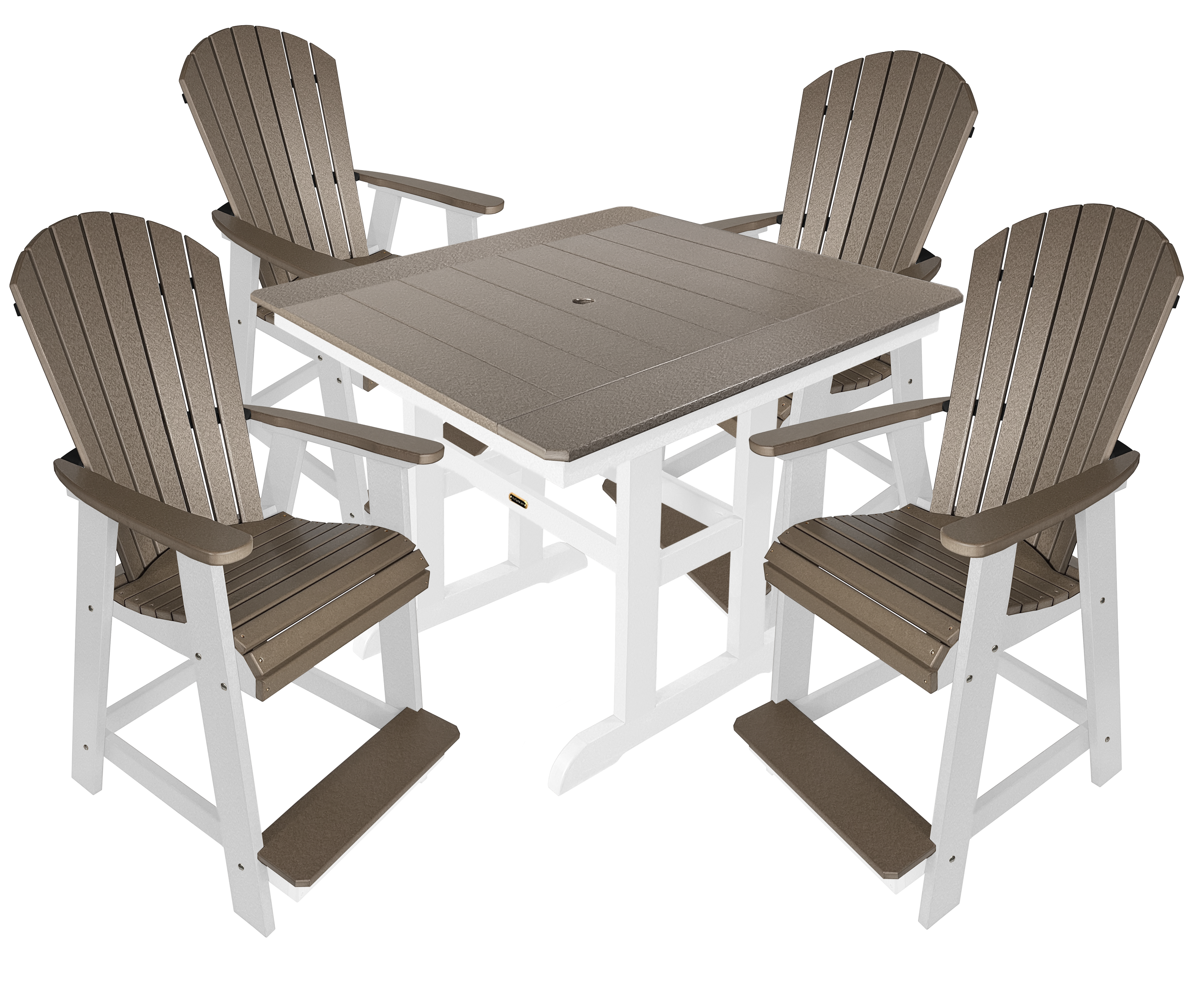 5-Piece Oceanview Adirondack Counter Set
