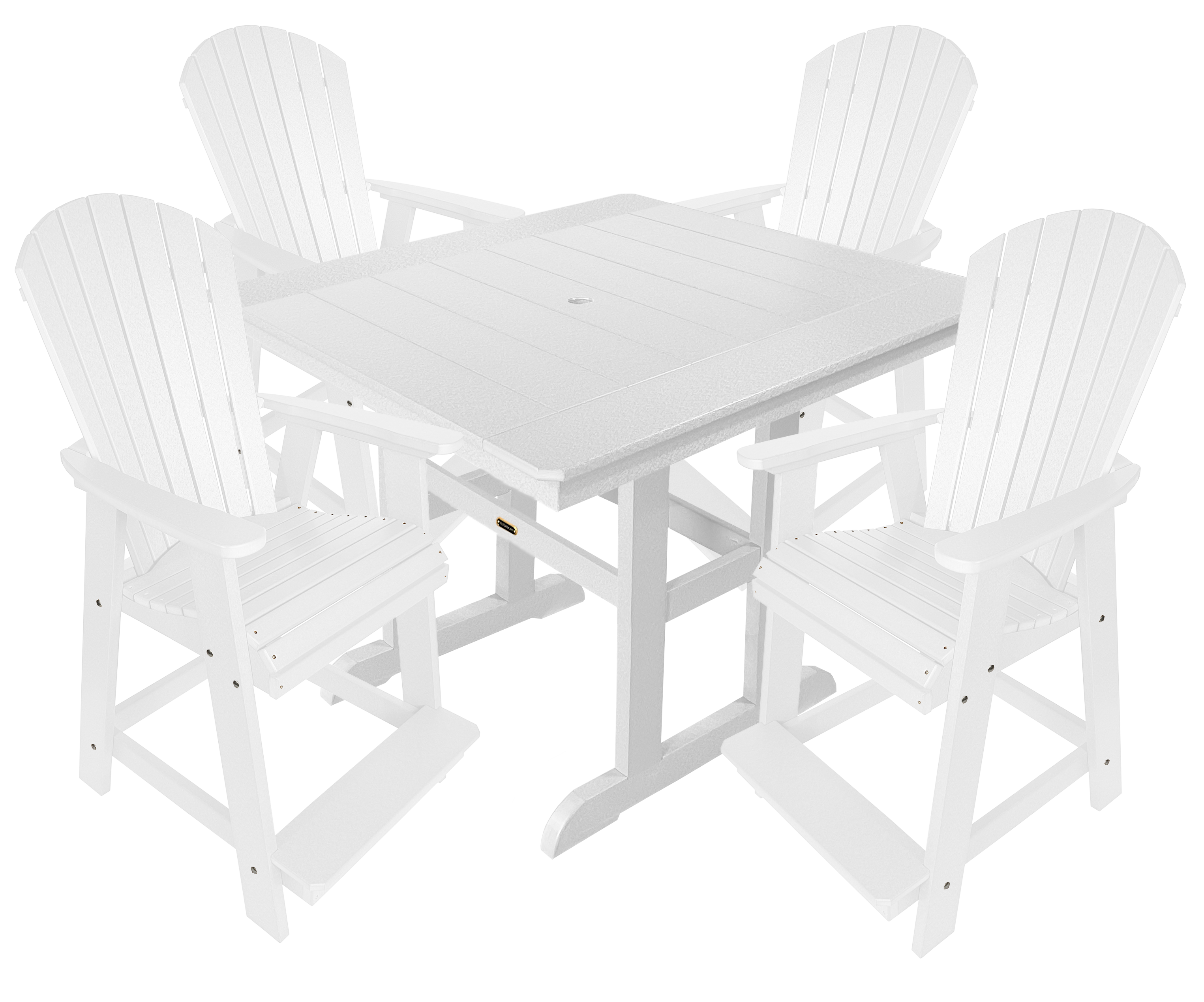 5-Piece Oceanview Adirondack Counter Set