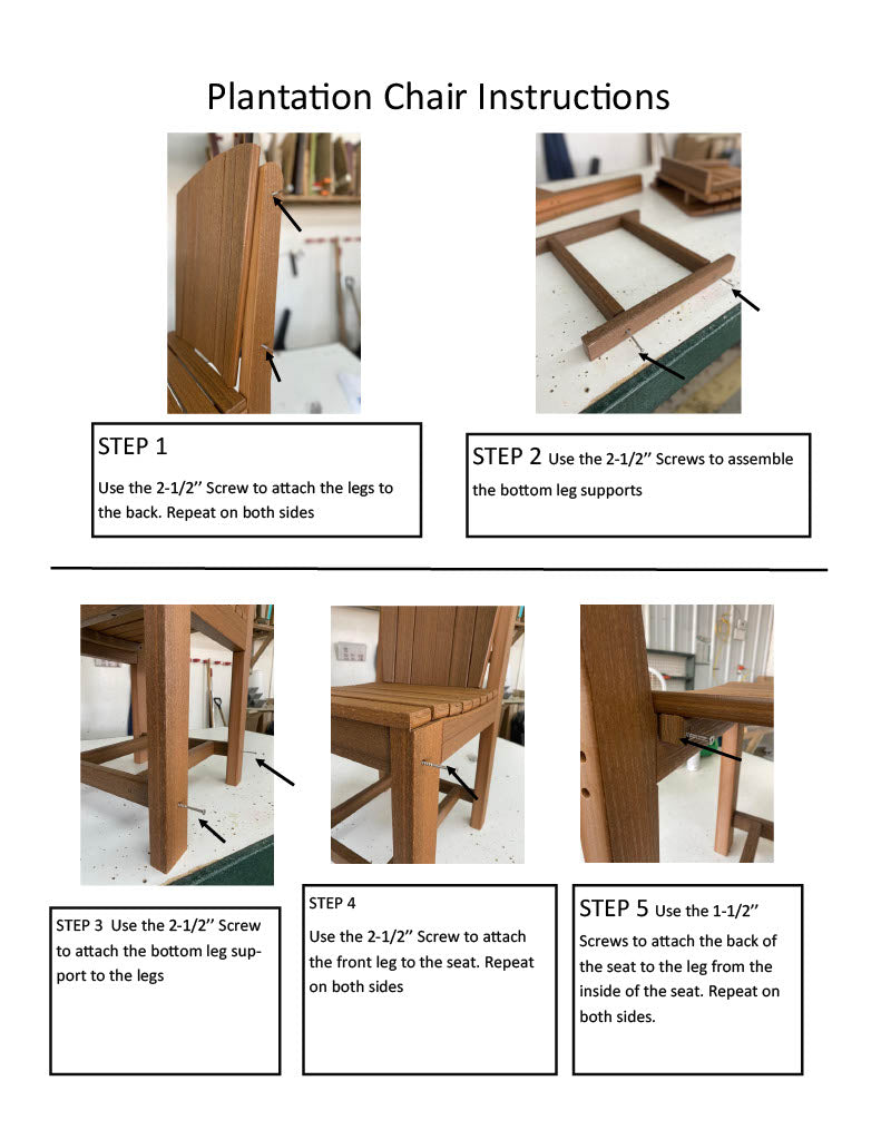 7-Piece Plantation Dining Table Set