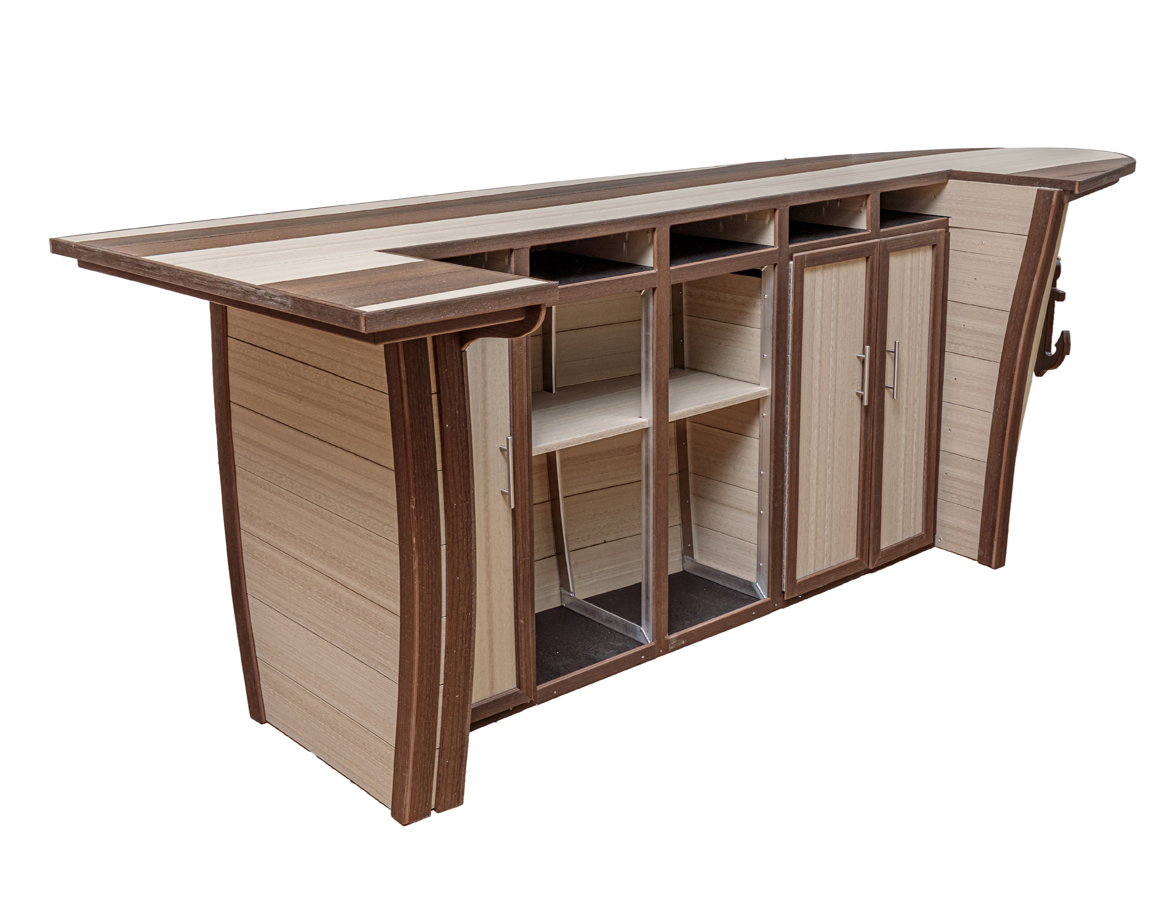 9-Piece 10'ft Nautical Bar - New