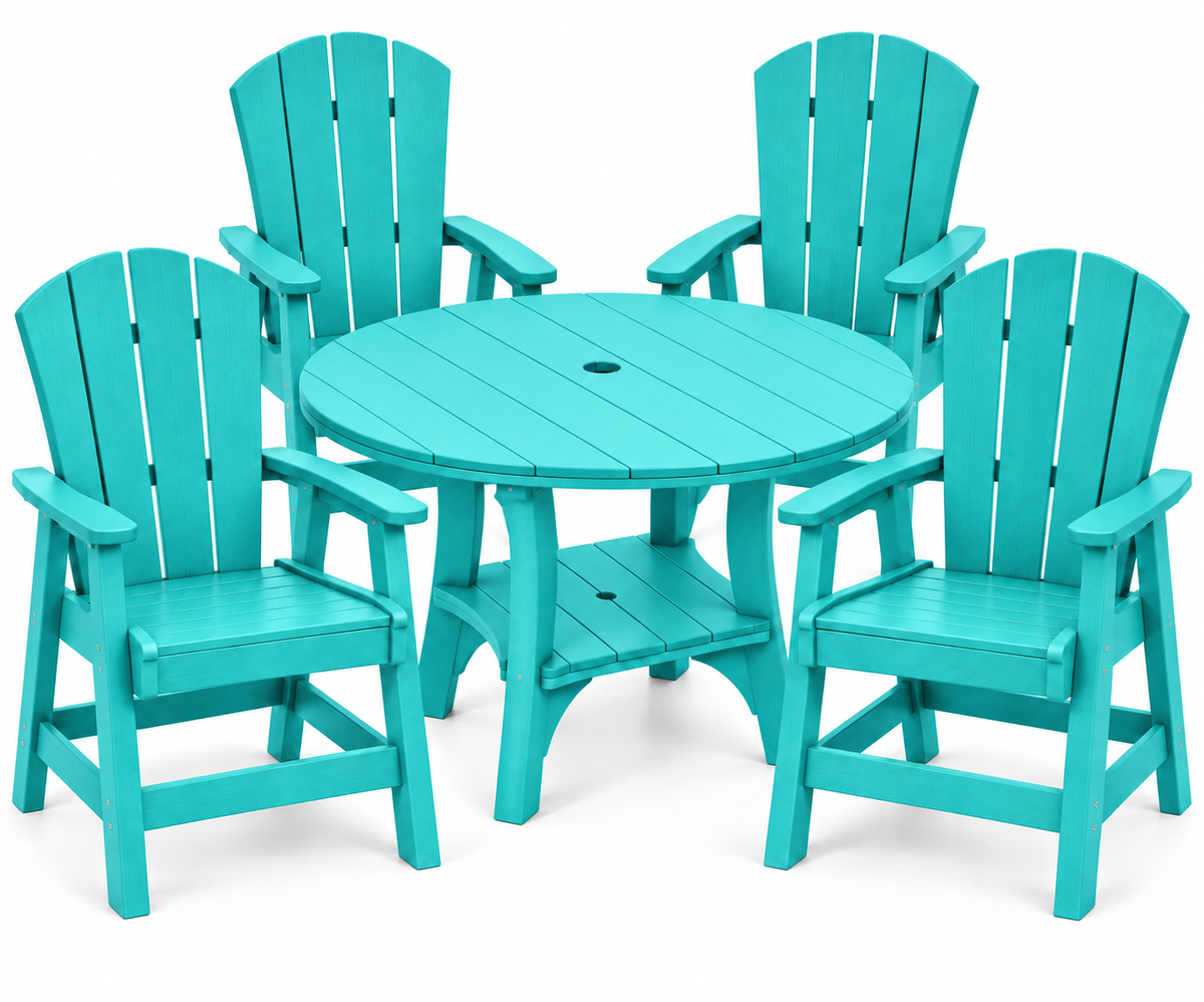 5-Piece Haven 43" Round Dining Set