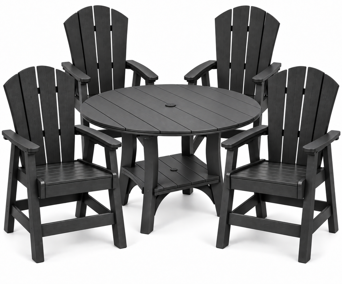 5-Piece Haven 43" Round Dining Set
