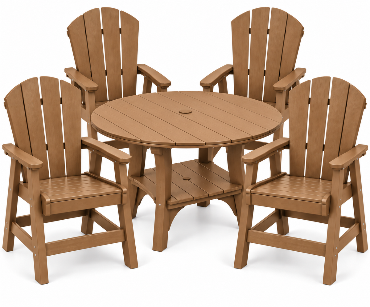 5-Piece Haven 43" Round Dining Set