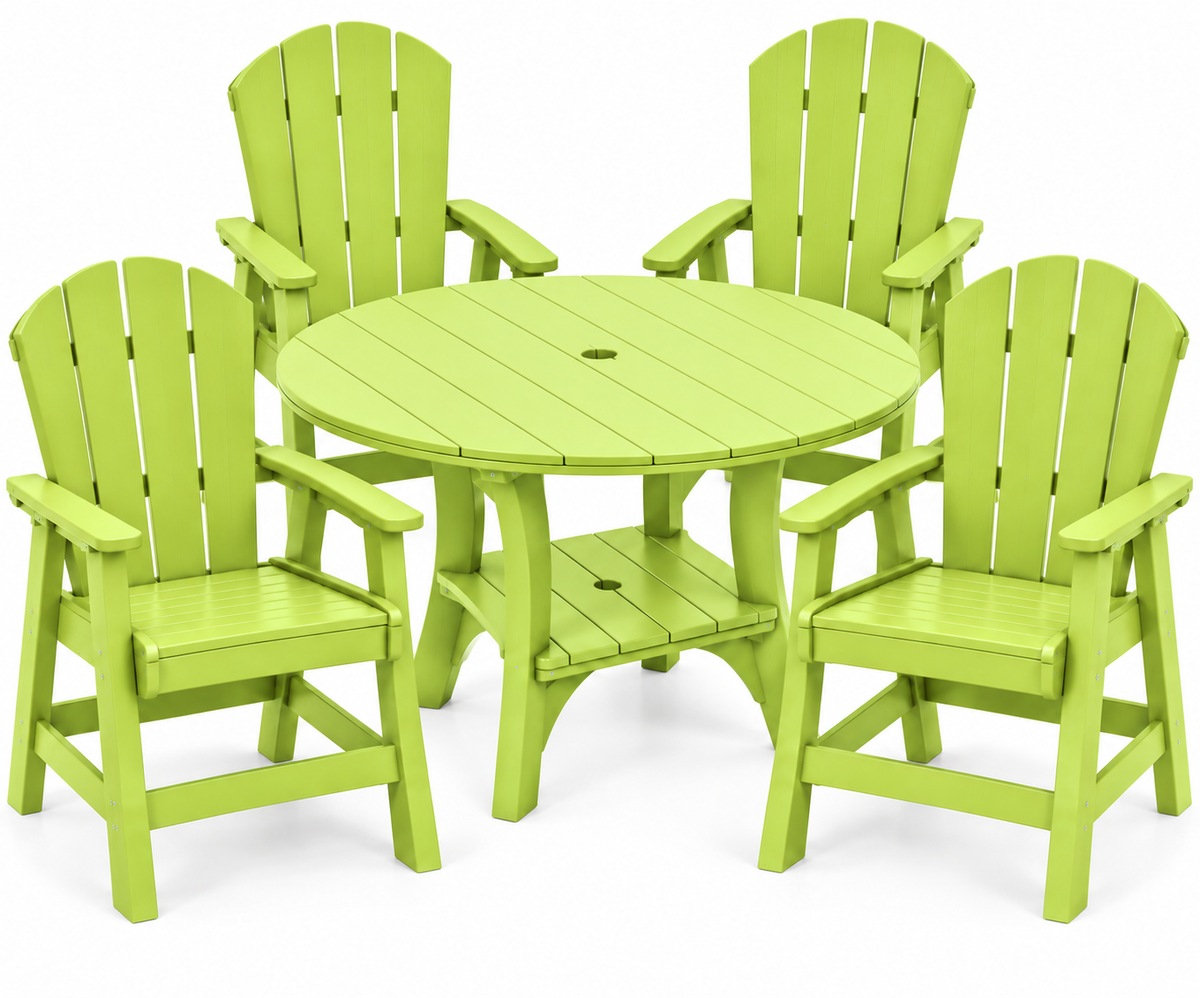 5-Piece Haven 43" Round Dining Set