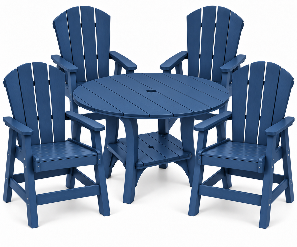 5-Piece Haven 43" Round Dining Set