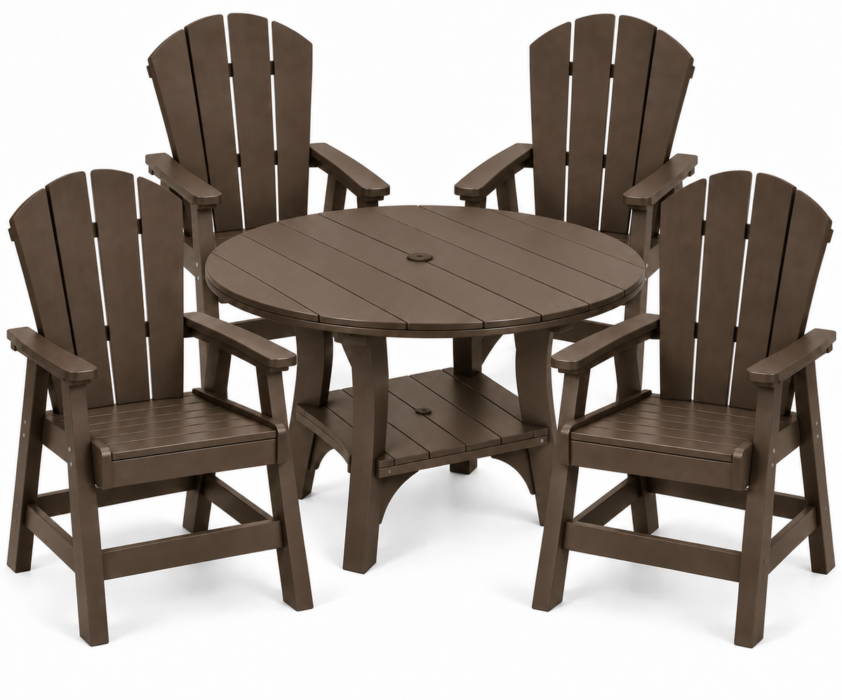 5-Piece Haven 43" Round Dining Set
