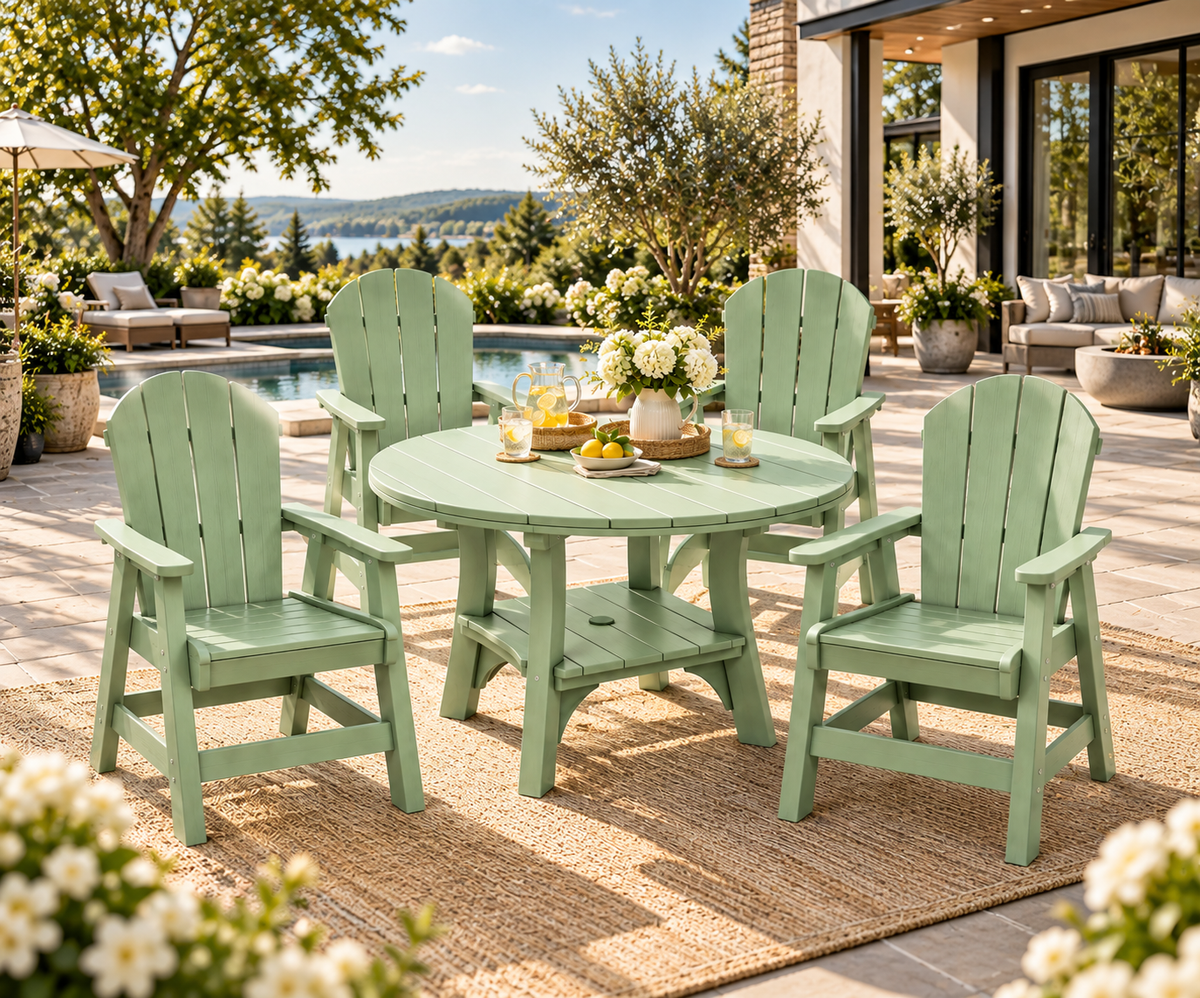 5-Piece Haven 43" Round Dining Set