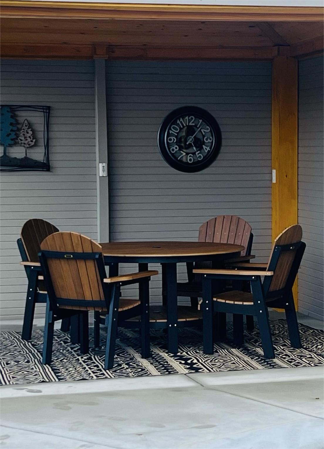 5-Piece Outdoor Dining Table Set