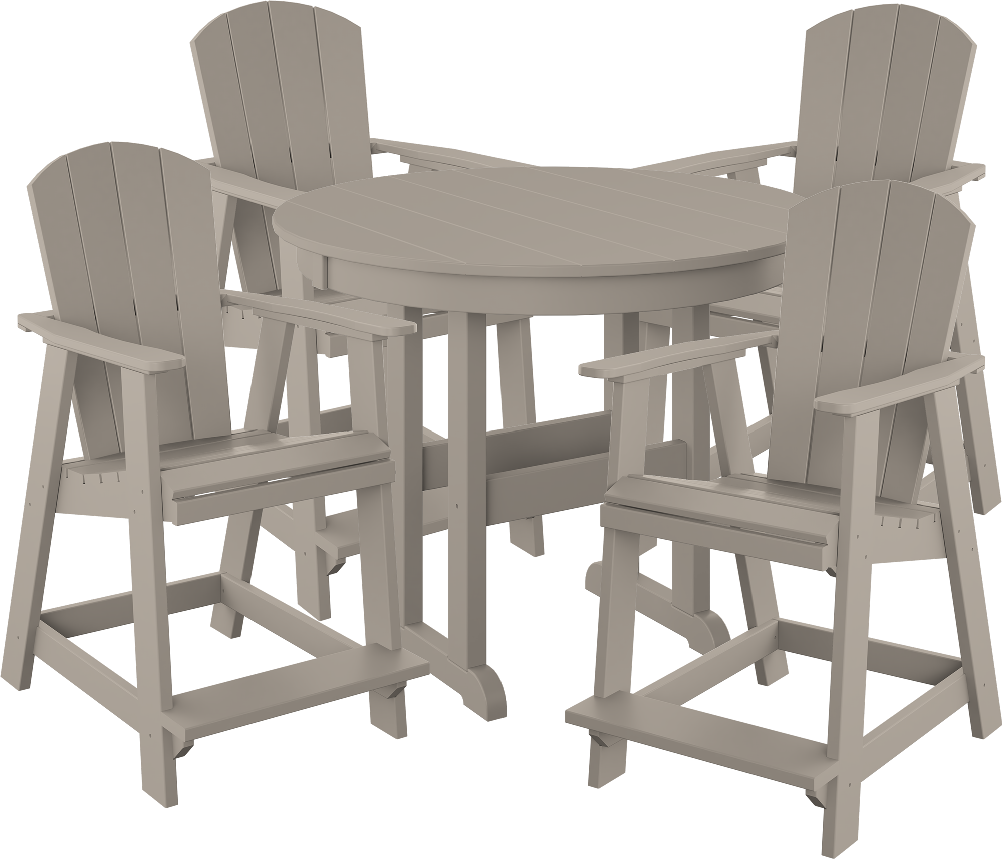 5-Piece Maybeck Adirondack Counter Set