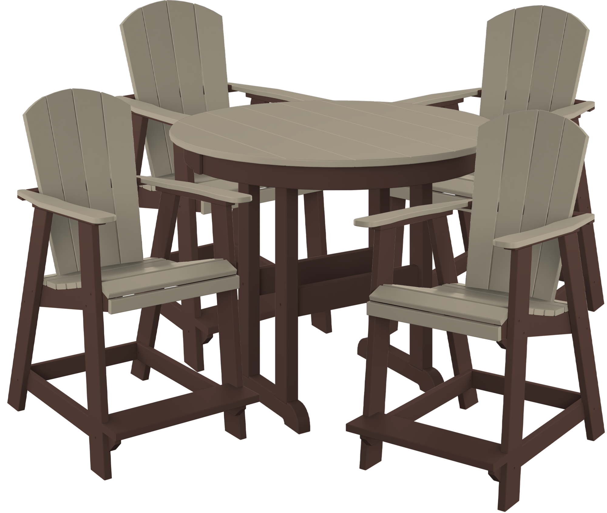 5-Piece Maybeck Adirondack Counter Set