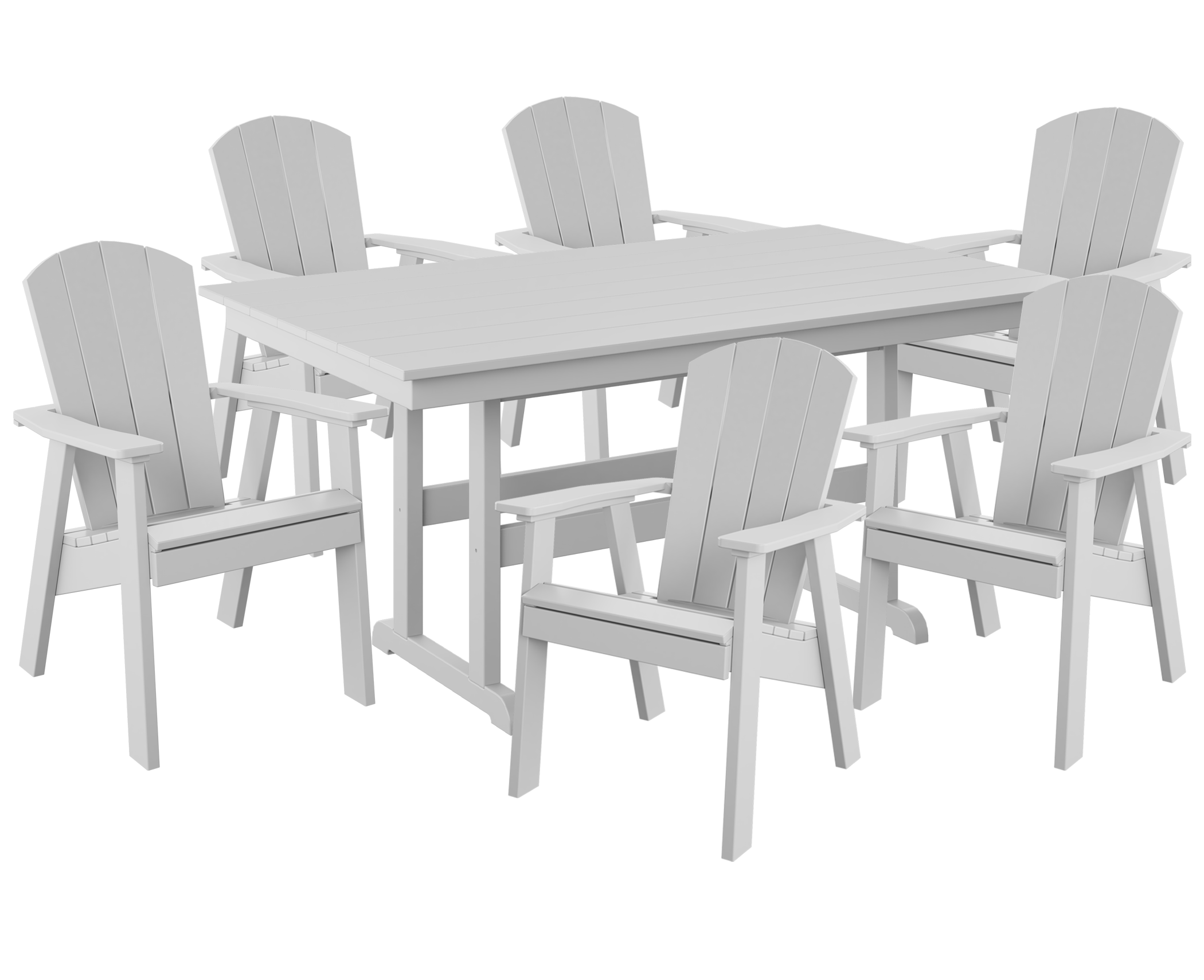 7-Piece Maybeck Adirondack Dining Set