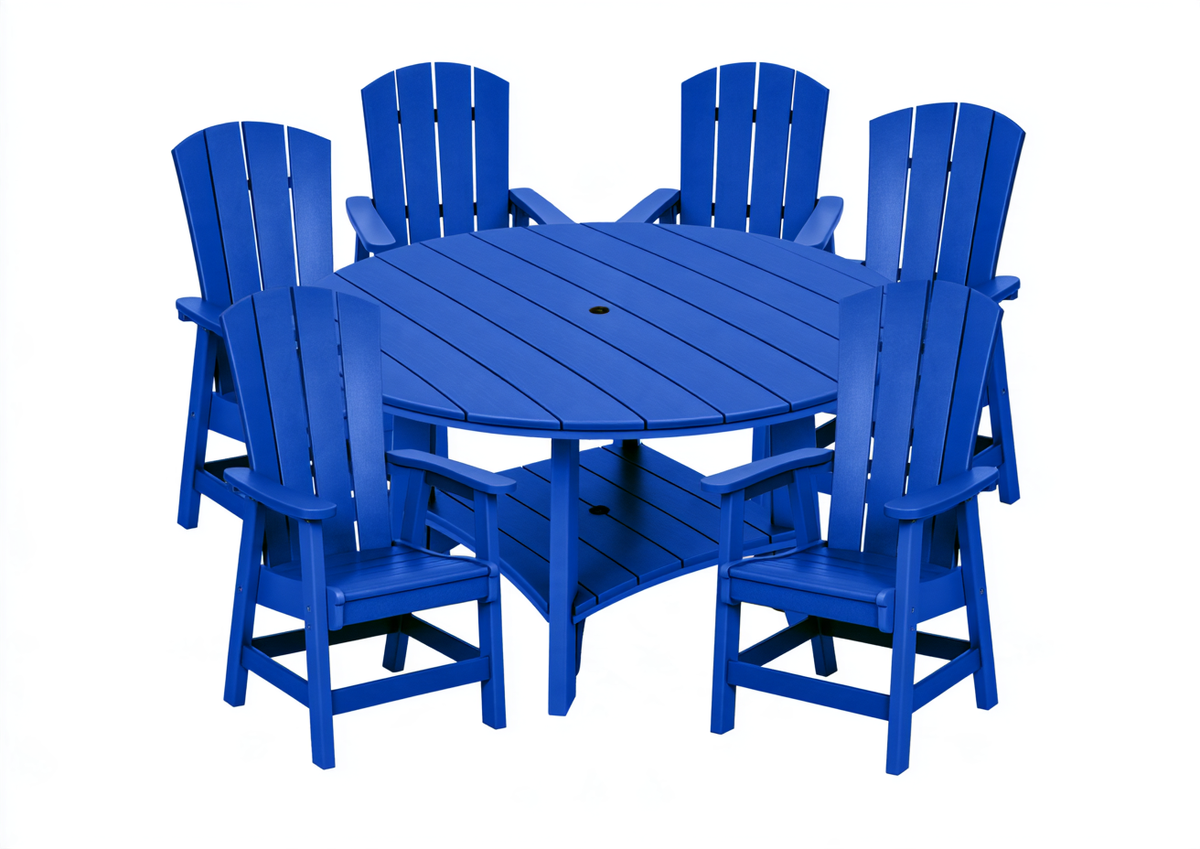 7-Piece Haven 60" Round Dining Set