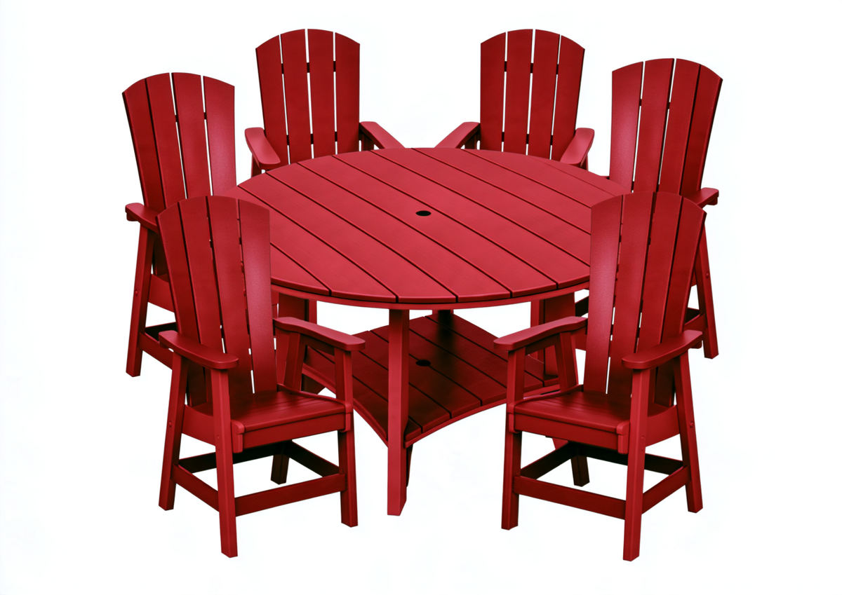 7-Piece Haven 60" Round Dining Set
