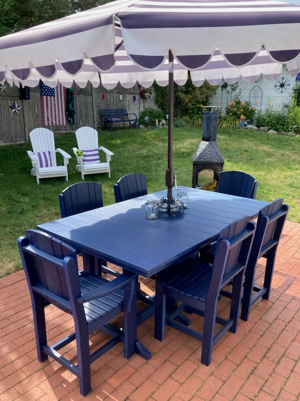 7-Piece Plantation Dining Table Set