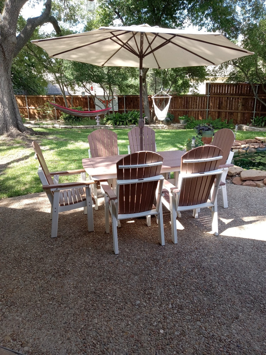 7-Piece Lakeside Adirondack Dining Set