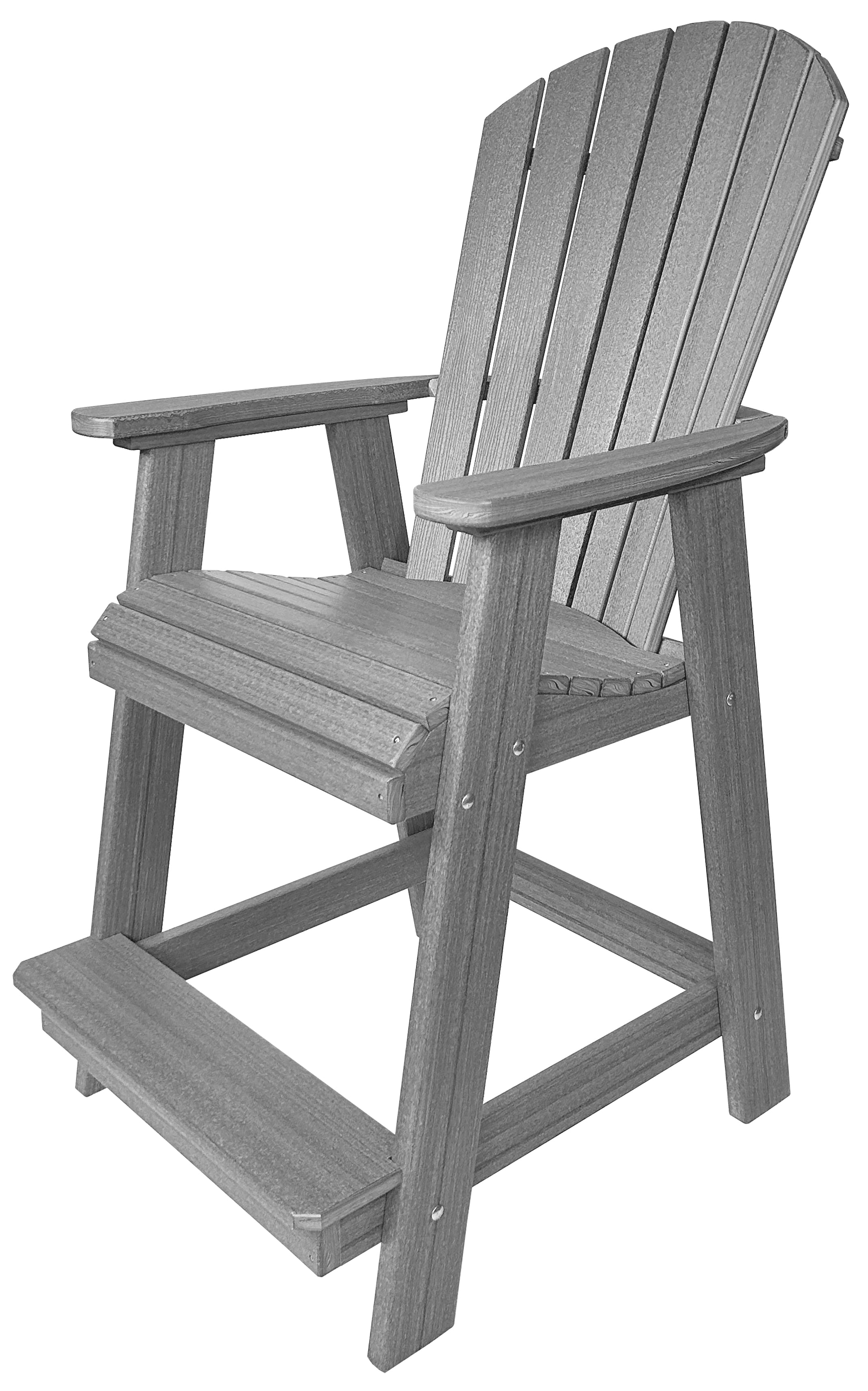 Oceanview Adirondack Counter Chair