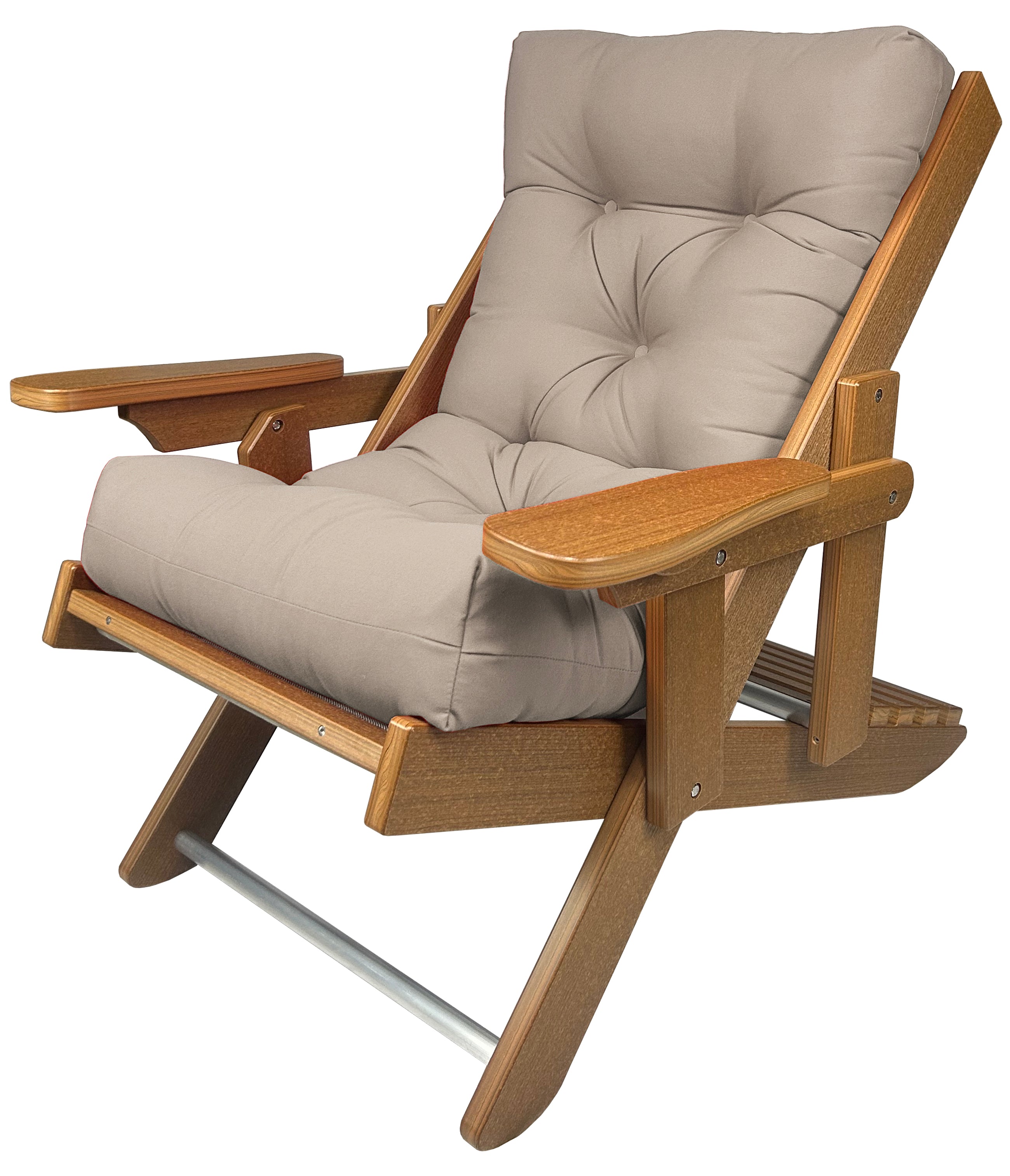 Original Cloud Comfort Folding & Reclining Chair (Wood Grain Texture)