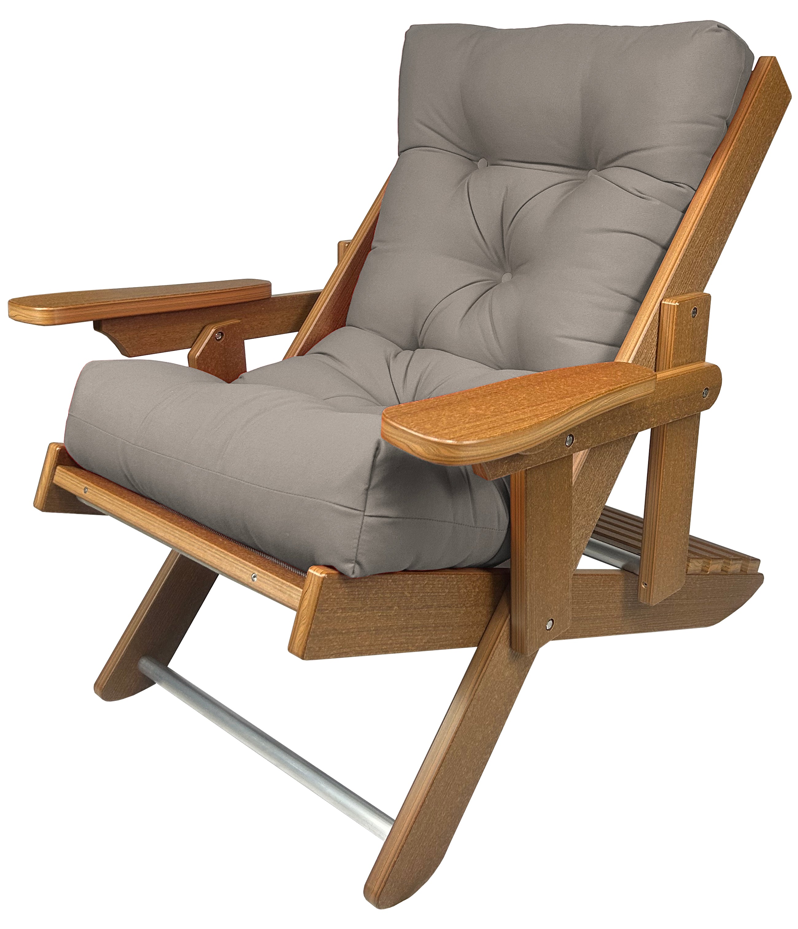 Original Cloud Comfort Folding & Reclining Chair (Wood Grain Texture)