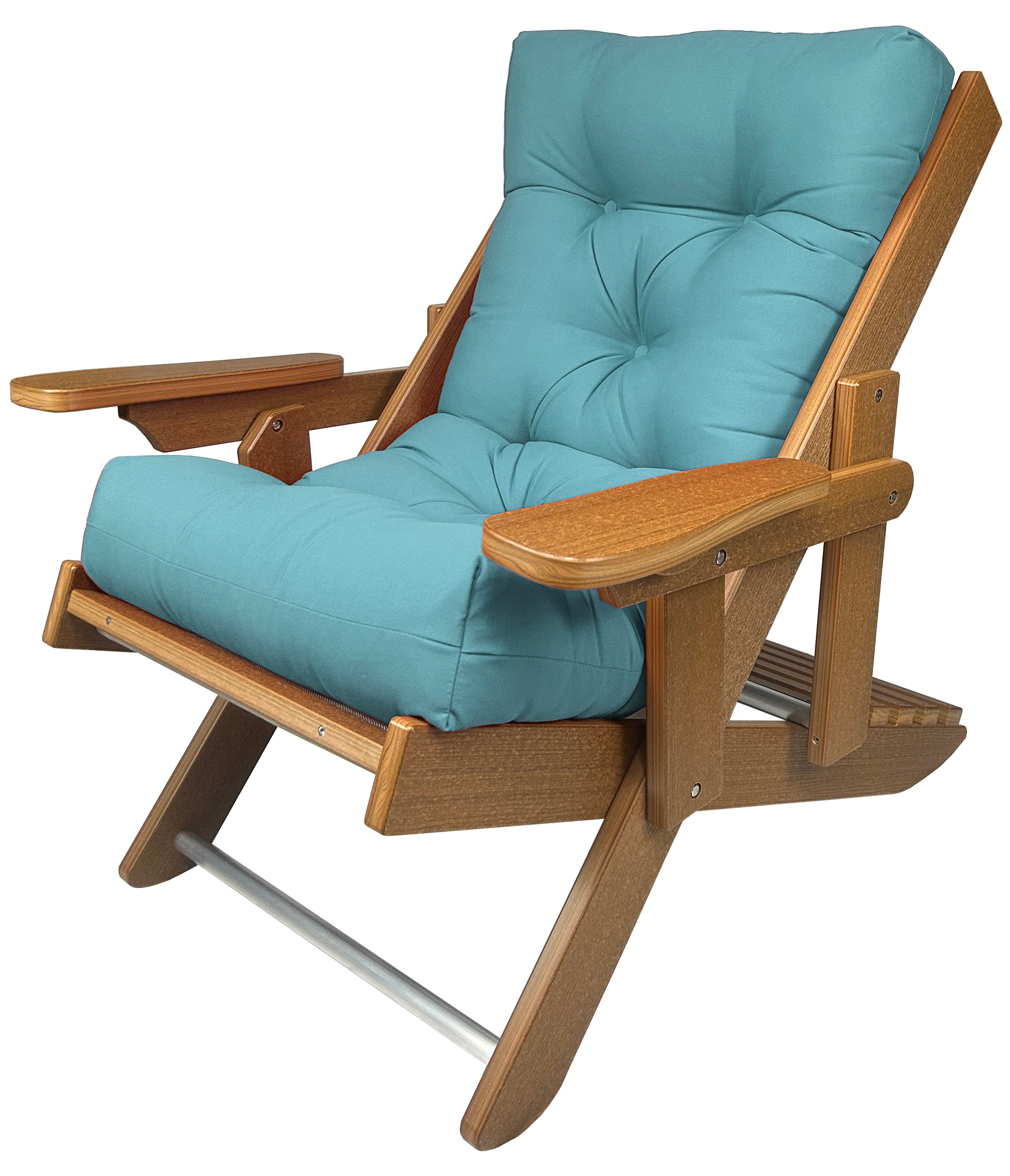 Original Cloud Comfort Folding & Reclining Chair (Wood Grain Texture)