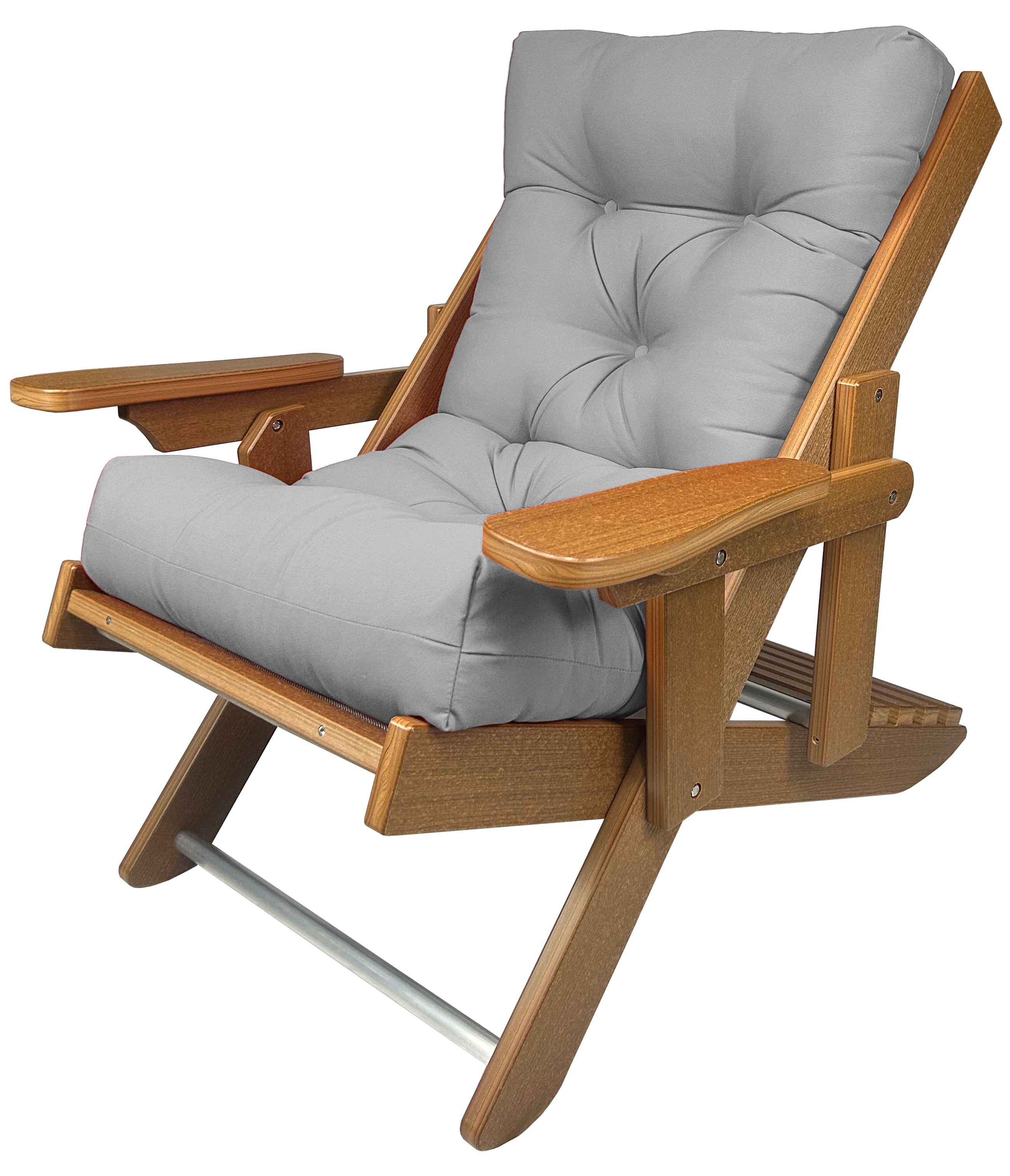Original Cloud Comfort Folding & Reclining Chair (Wood Grain Texture)