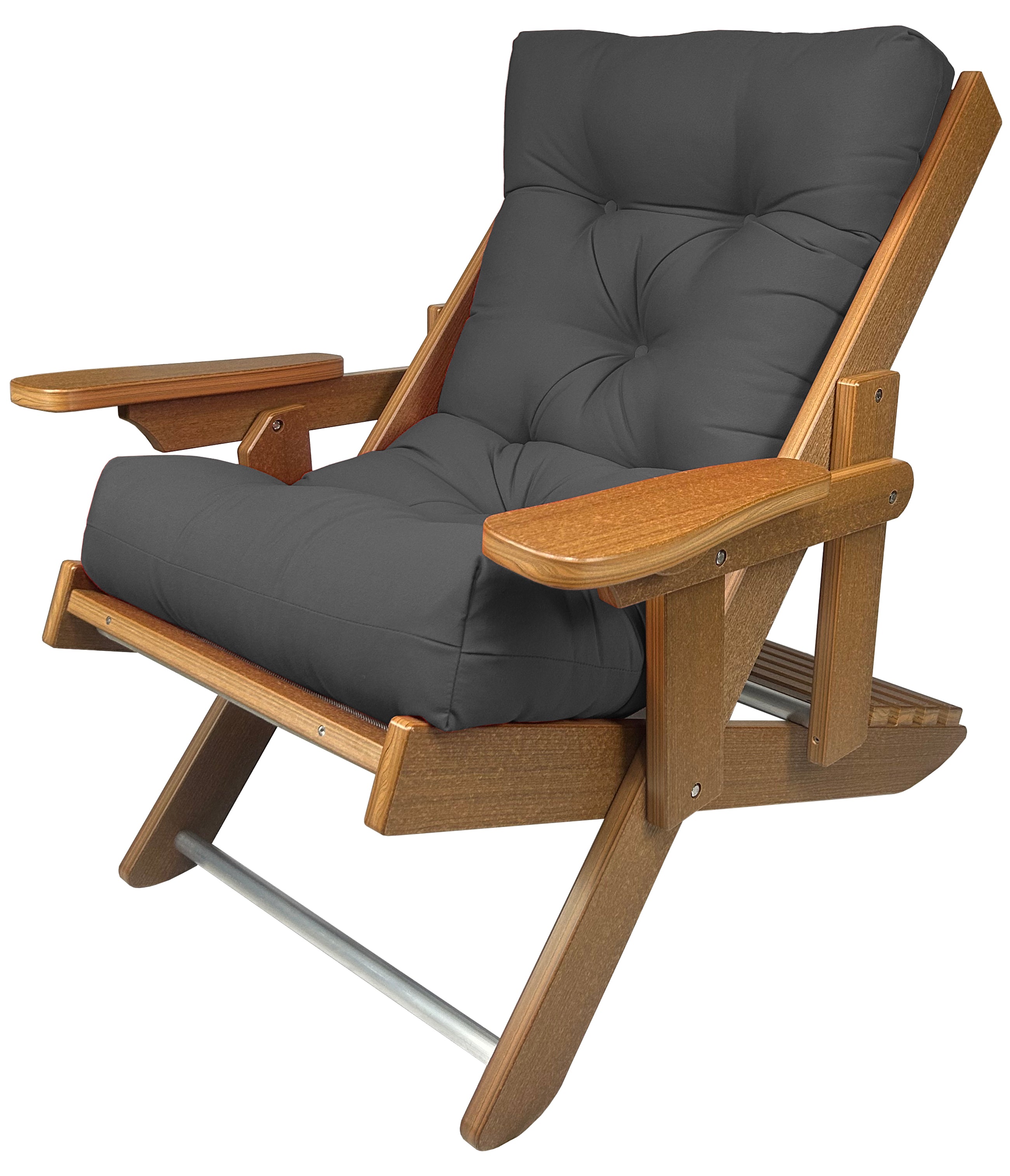 Original Cloud Comfort Folding & Reclining Chair (Wood Grain Texture)