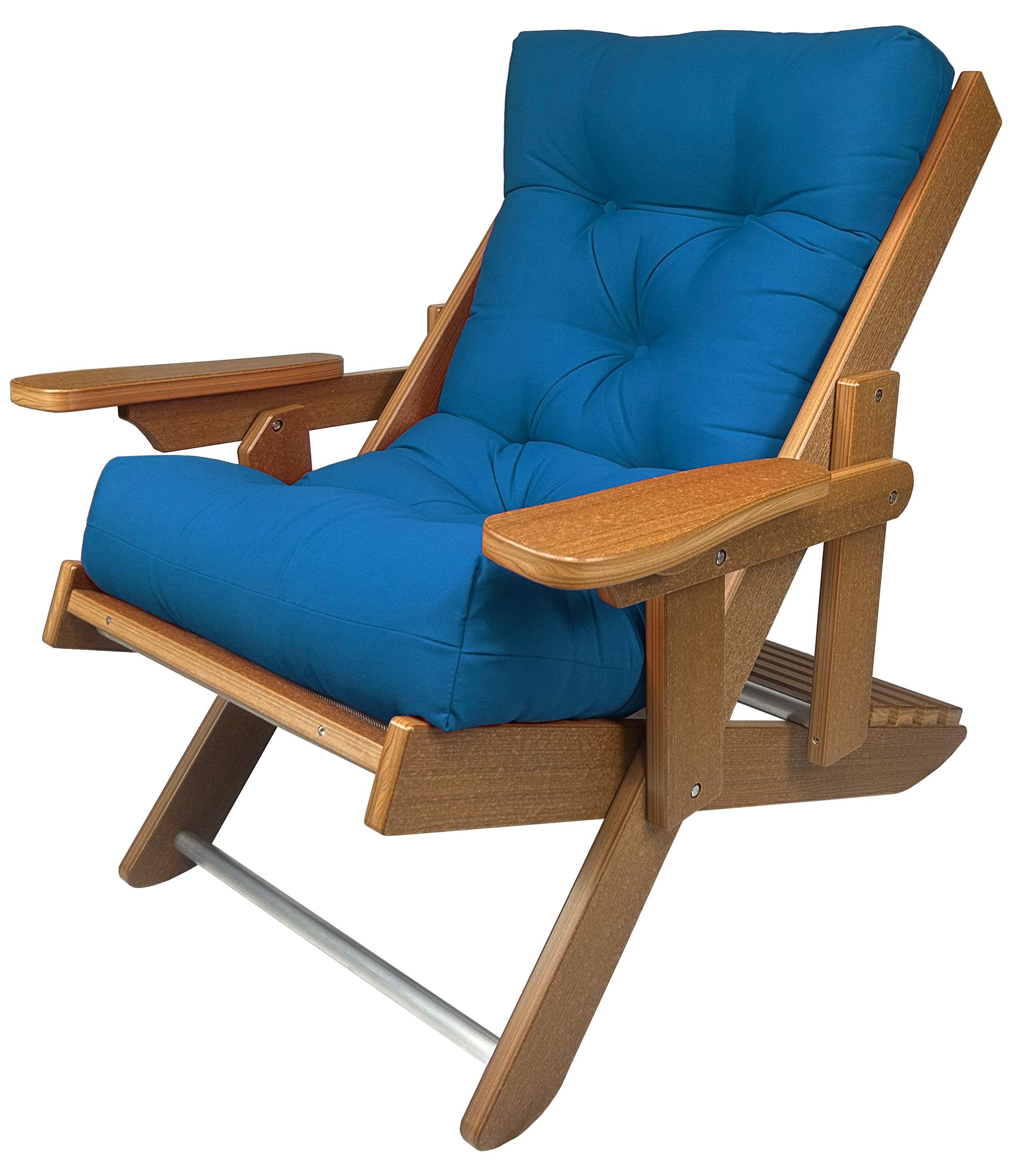 Original Cloud Comfort Folding & Reclining Chair (Wood Grain Texture)