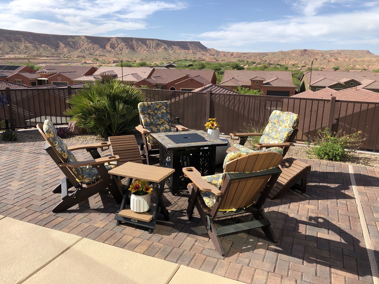 Set of 12 Folding Adirondack Chairs With Built In Cupholders King Size