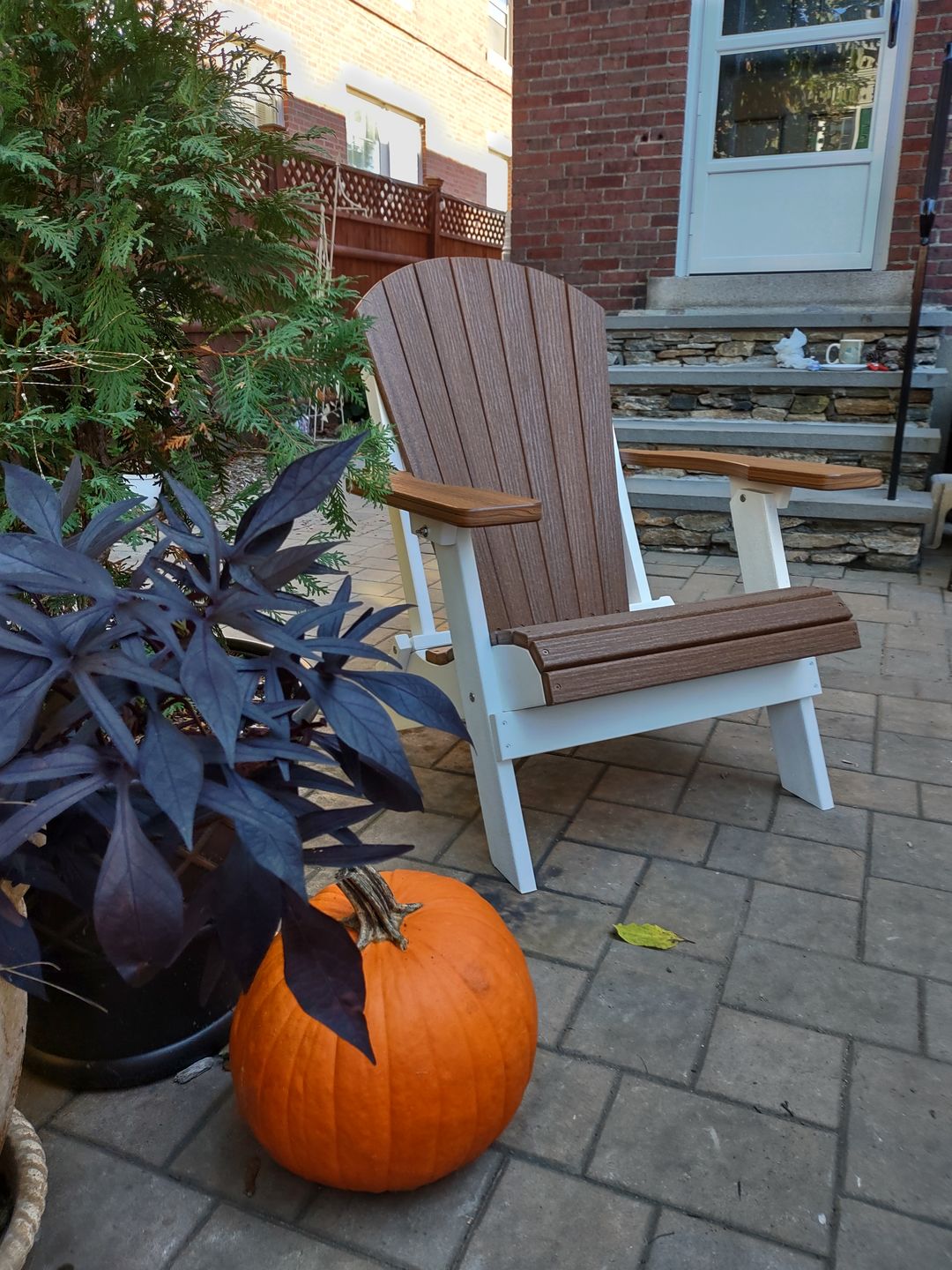 Folding Adirondack Chairs Set of 4 King-Size