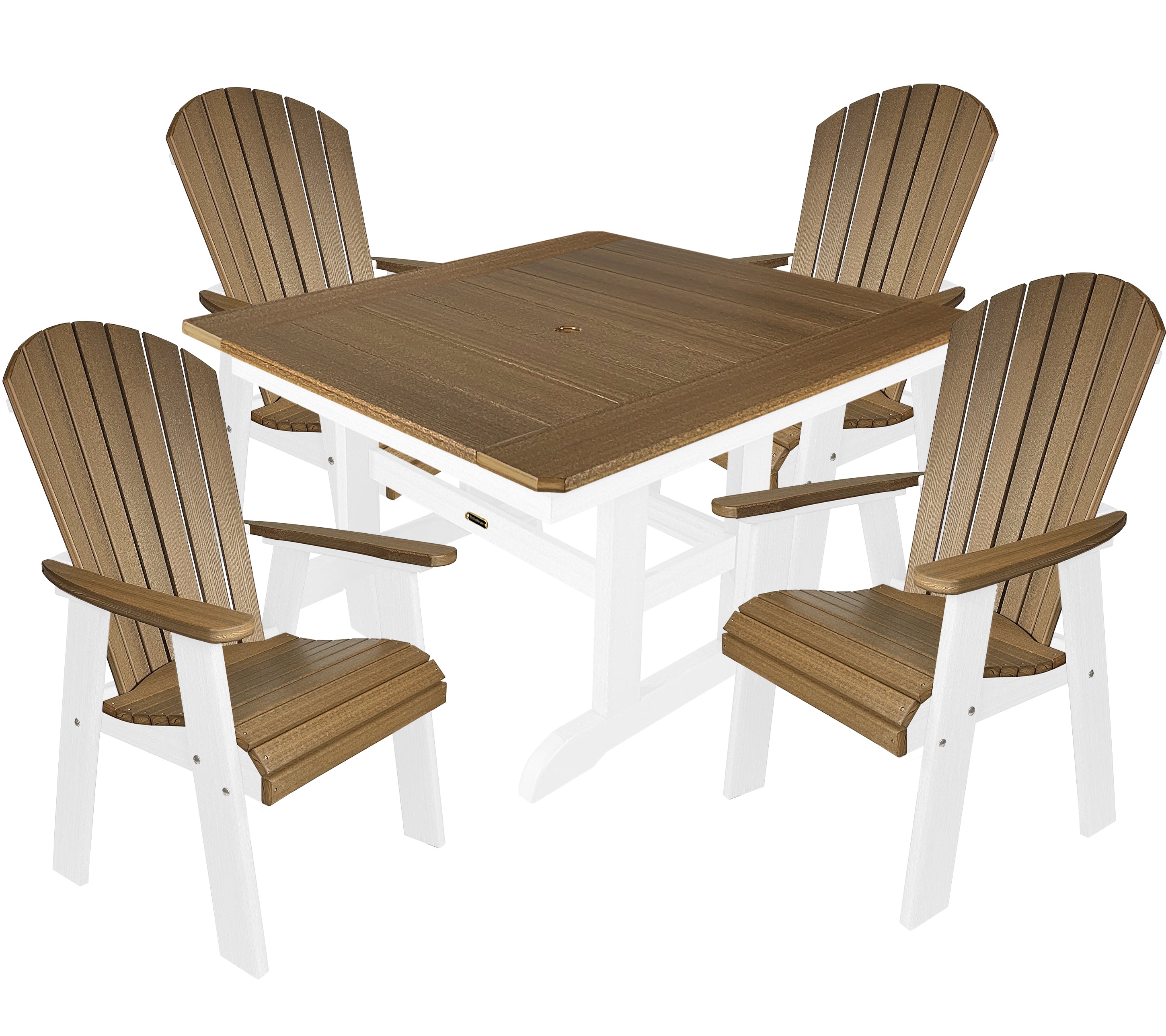 5-Piece Oceanview Adirondack Dining Set - Fully Assembled