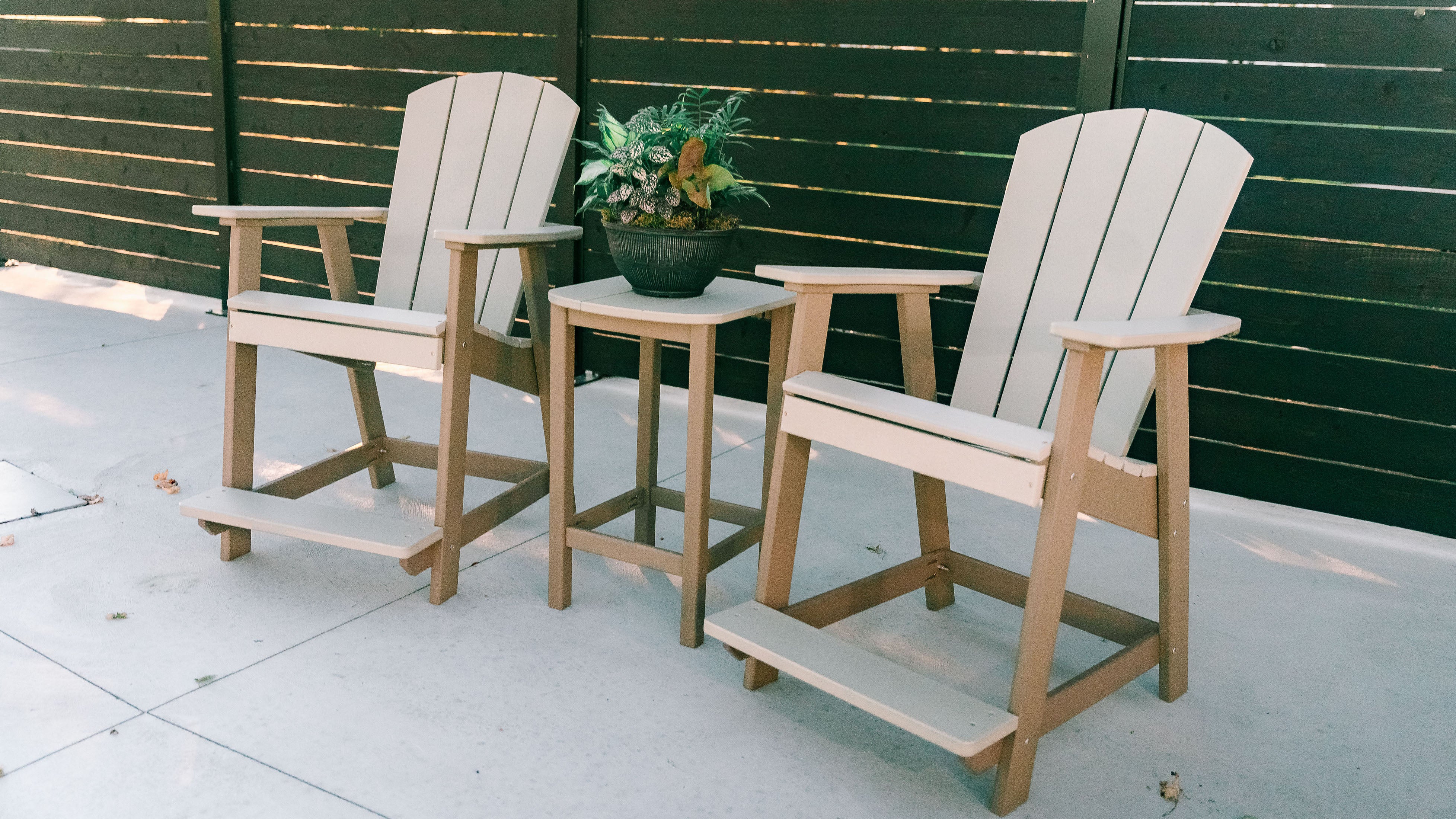 3-Piece Maybeck Adirondack Counter Set - New