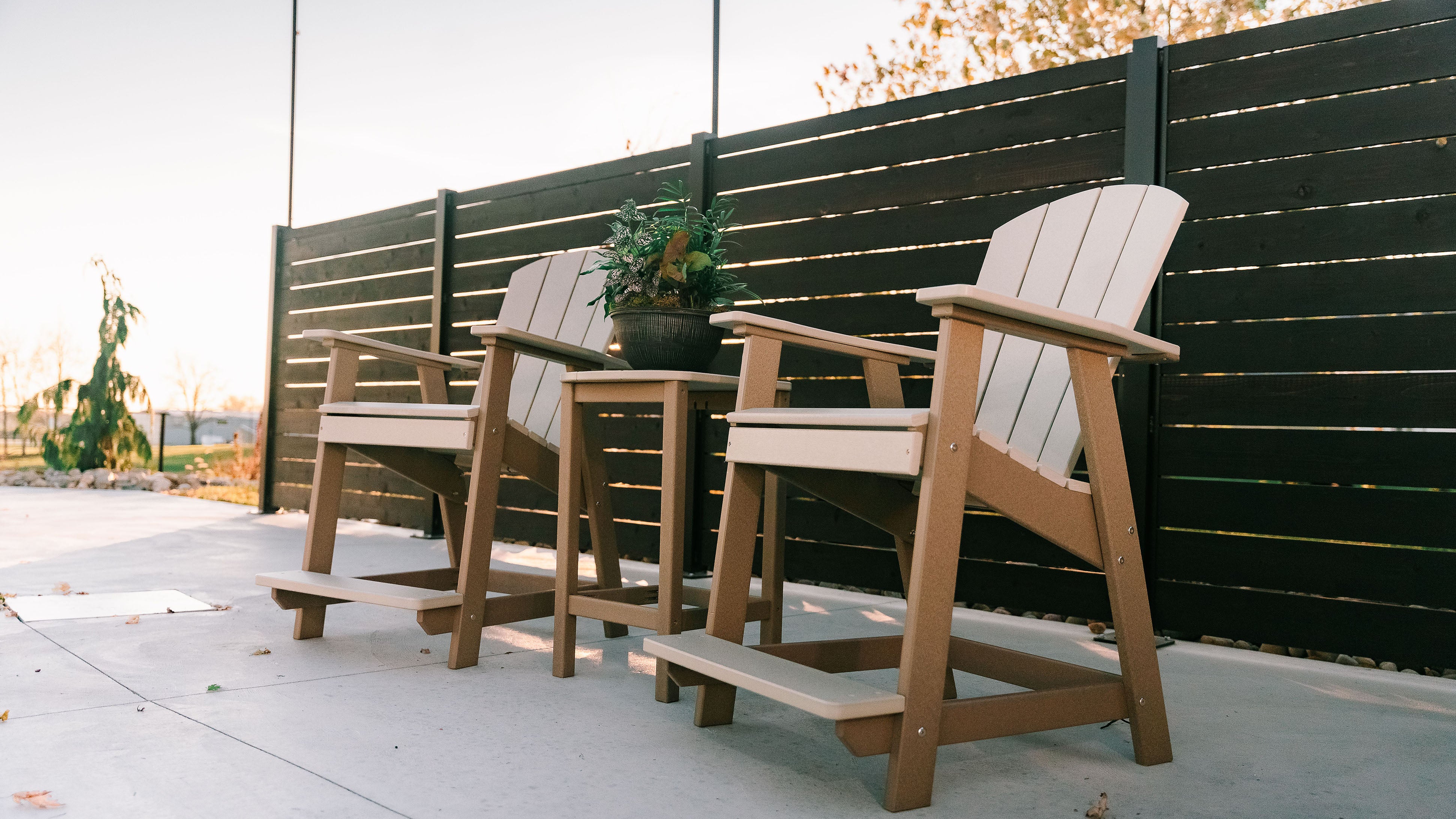 3-Piece Maybeck Adirondack Counter Set - New