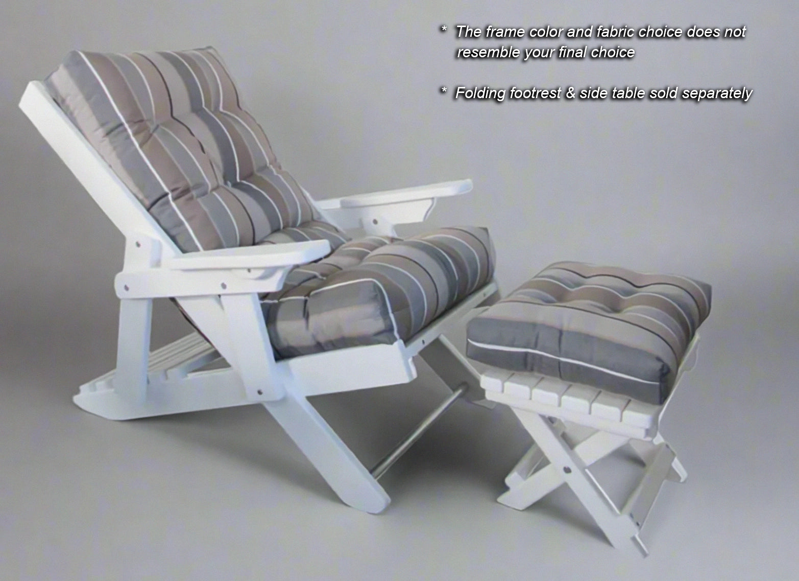 DuraWeather Poly® Cloud Comfort Folding & Reclining Chair