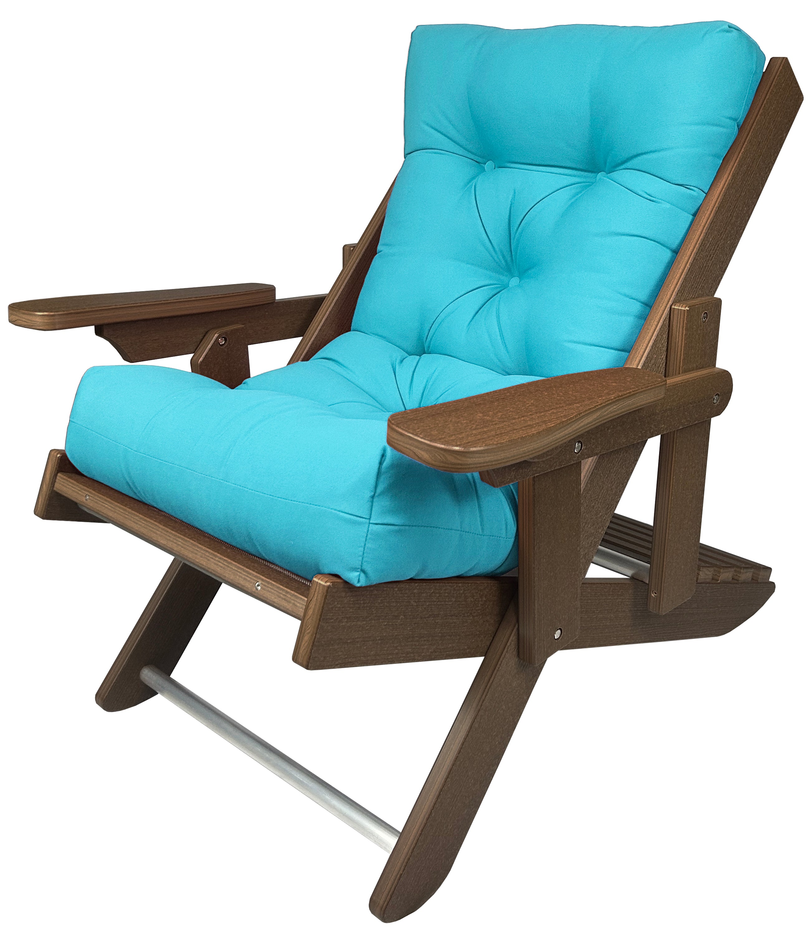 Original Cloud Comfort Folding & Reclining Chair (Wood Grain Texture)