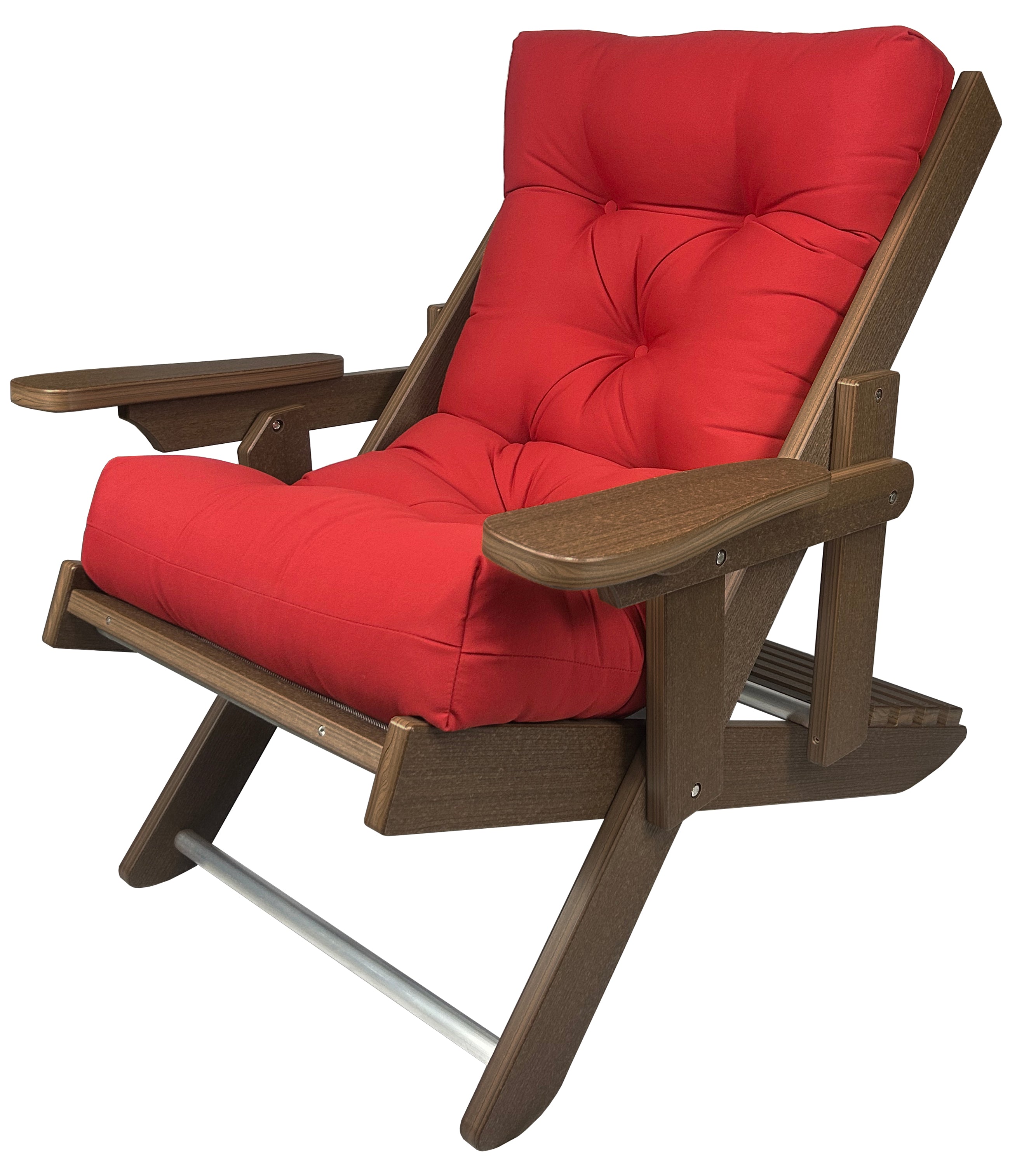 Original Cloud Comfort Folding & Reclining Chair (Wood Grain Texture)