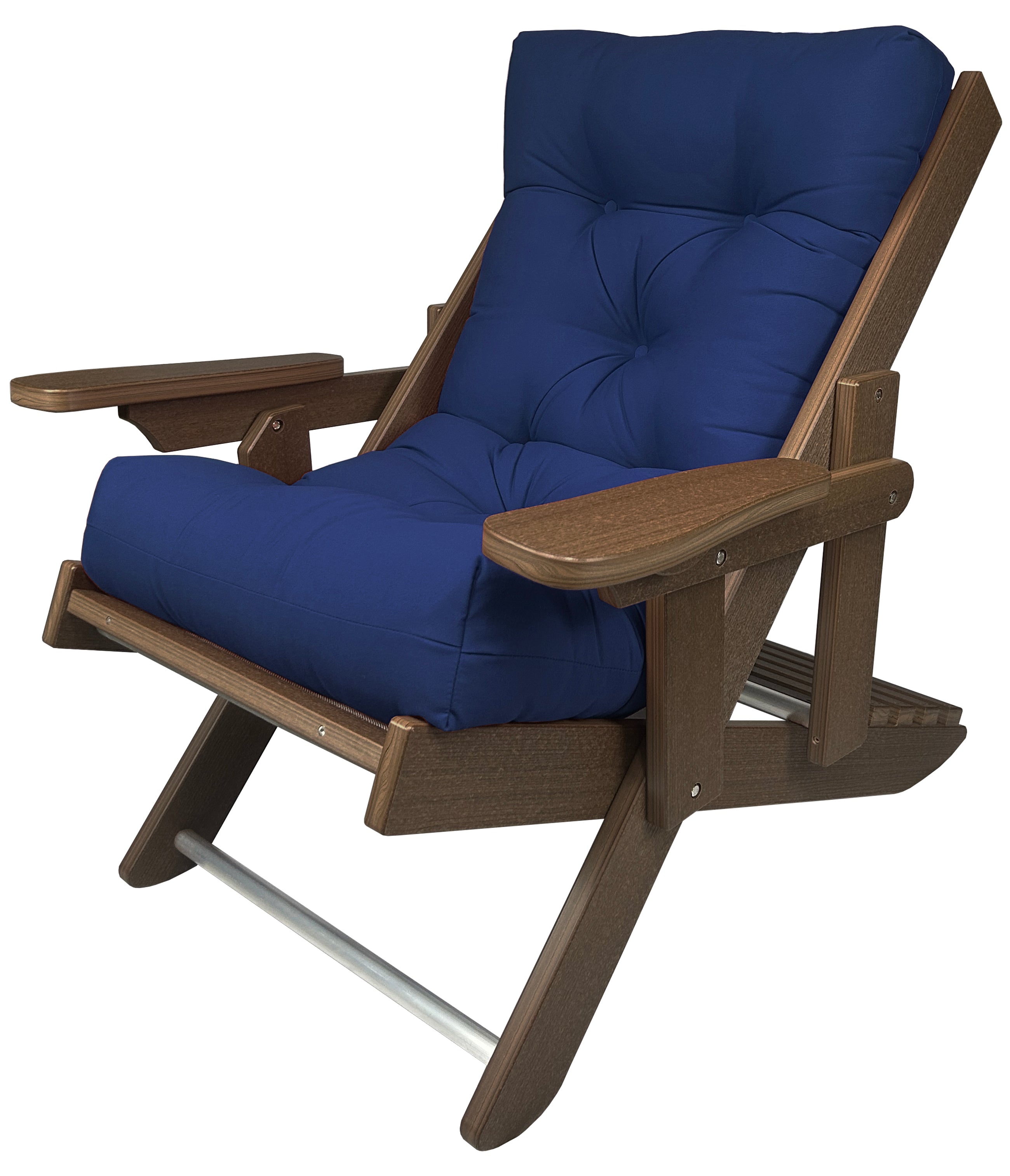 Original Cloud Comfort Folding & Reclining Chair (Wood Grain Texture)