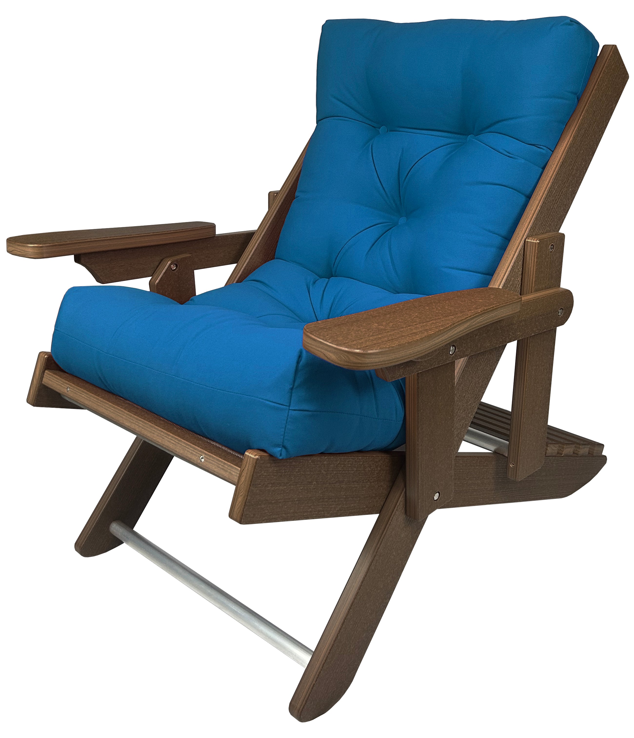 Original Cloud Comfort Folding & Reclining Chair (Wood Grain Texture)