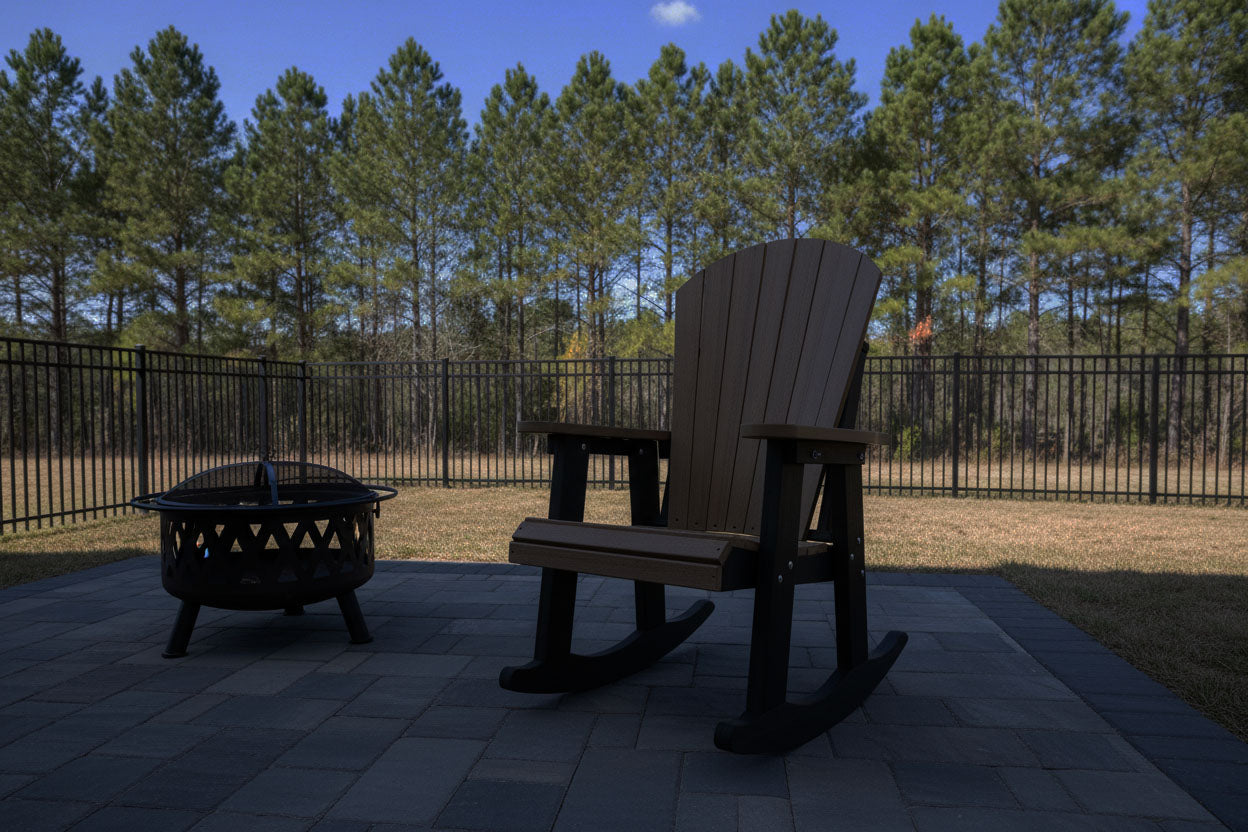DURAWEATHER POLY® Adirondack Porch Rocker Lakeside