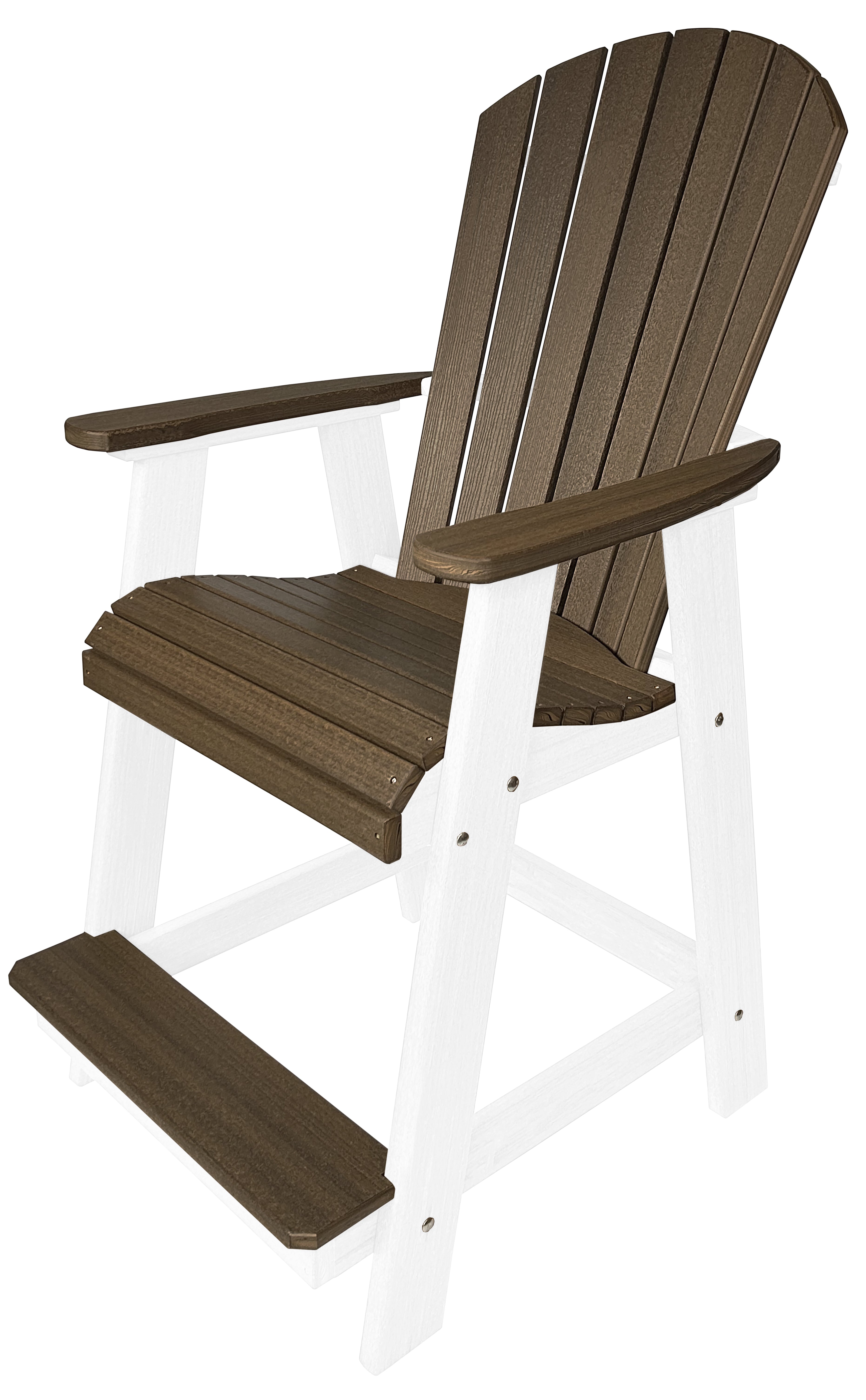 Oceanview Adirondack Counter Chair